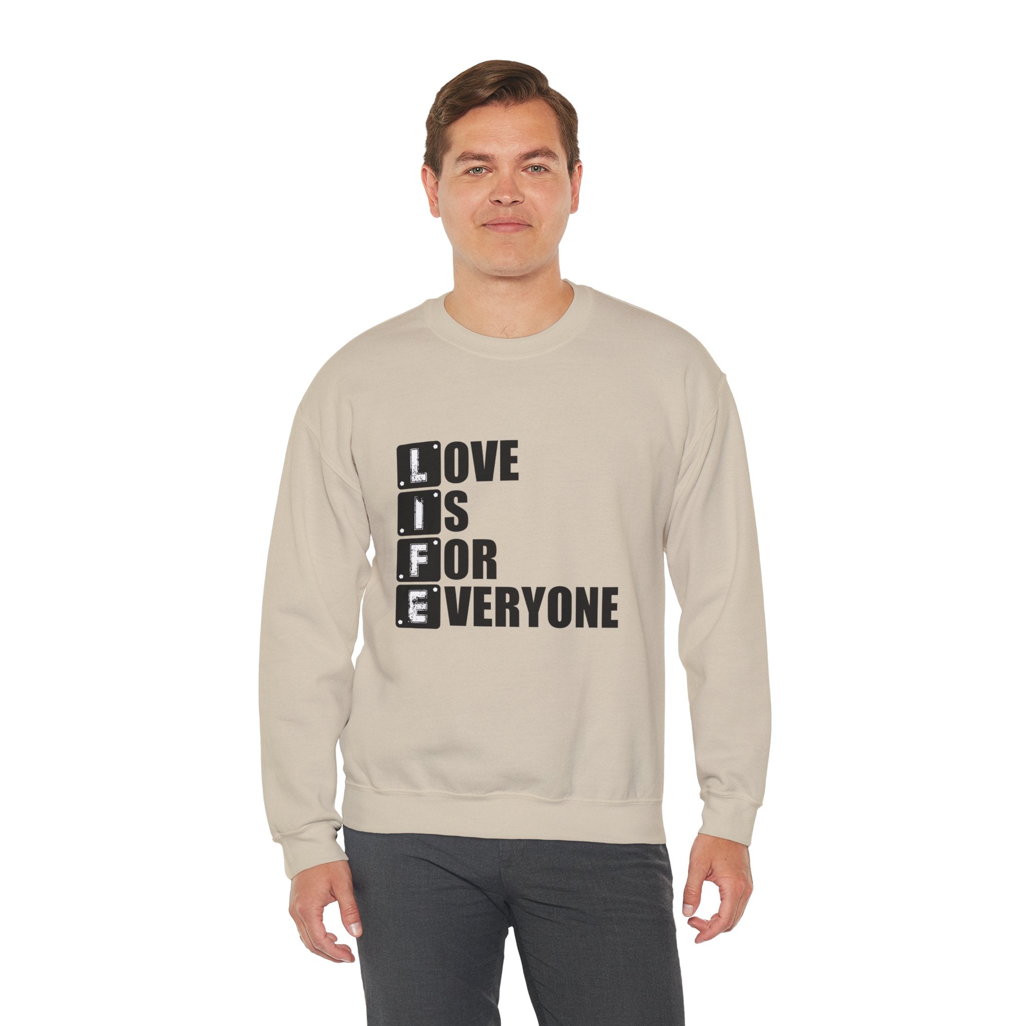Love Is for Everyone Unisex Sweatshirt