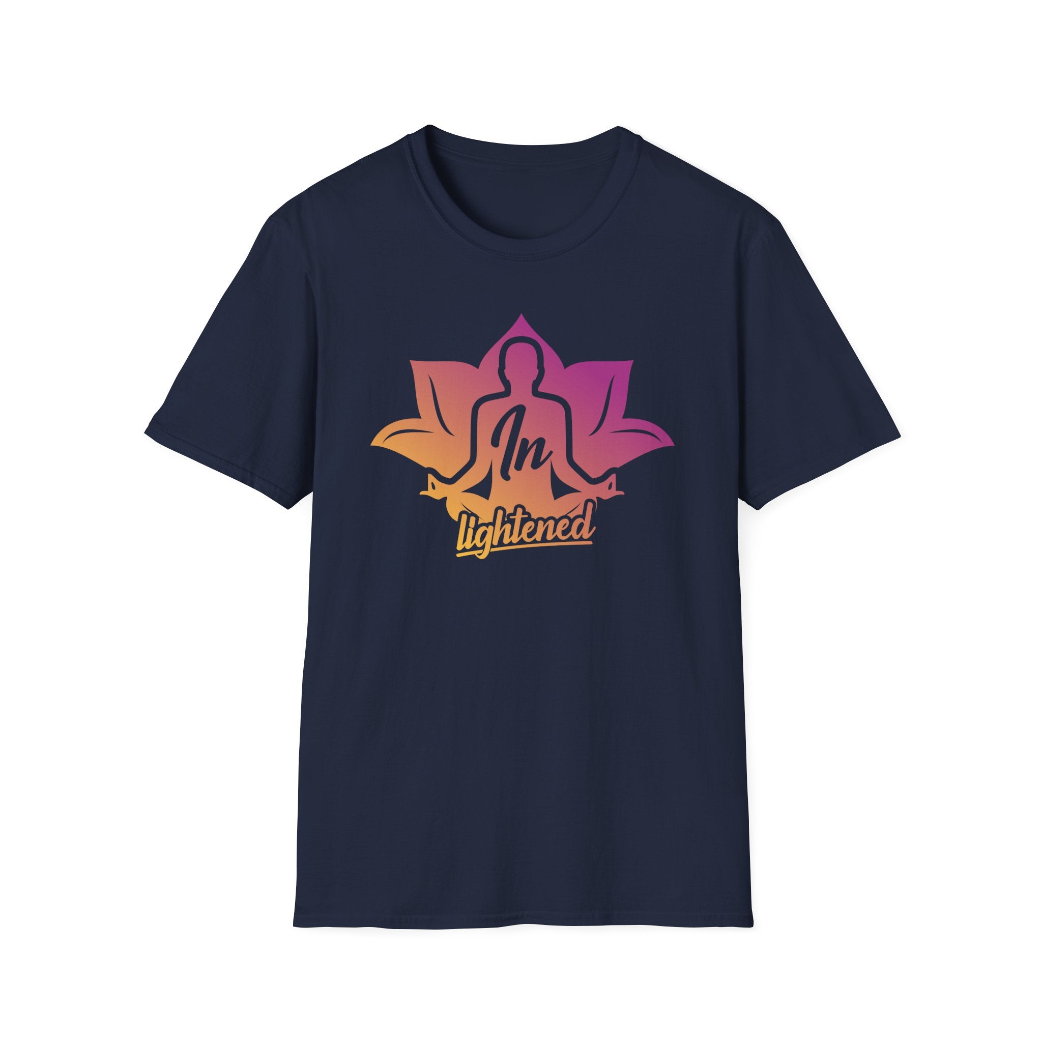 Mindfulness Lotus Unisex T-Shirt - In Lightened Design