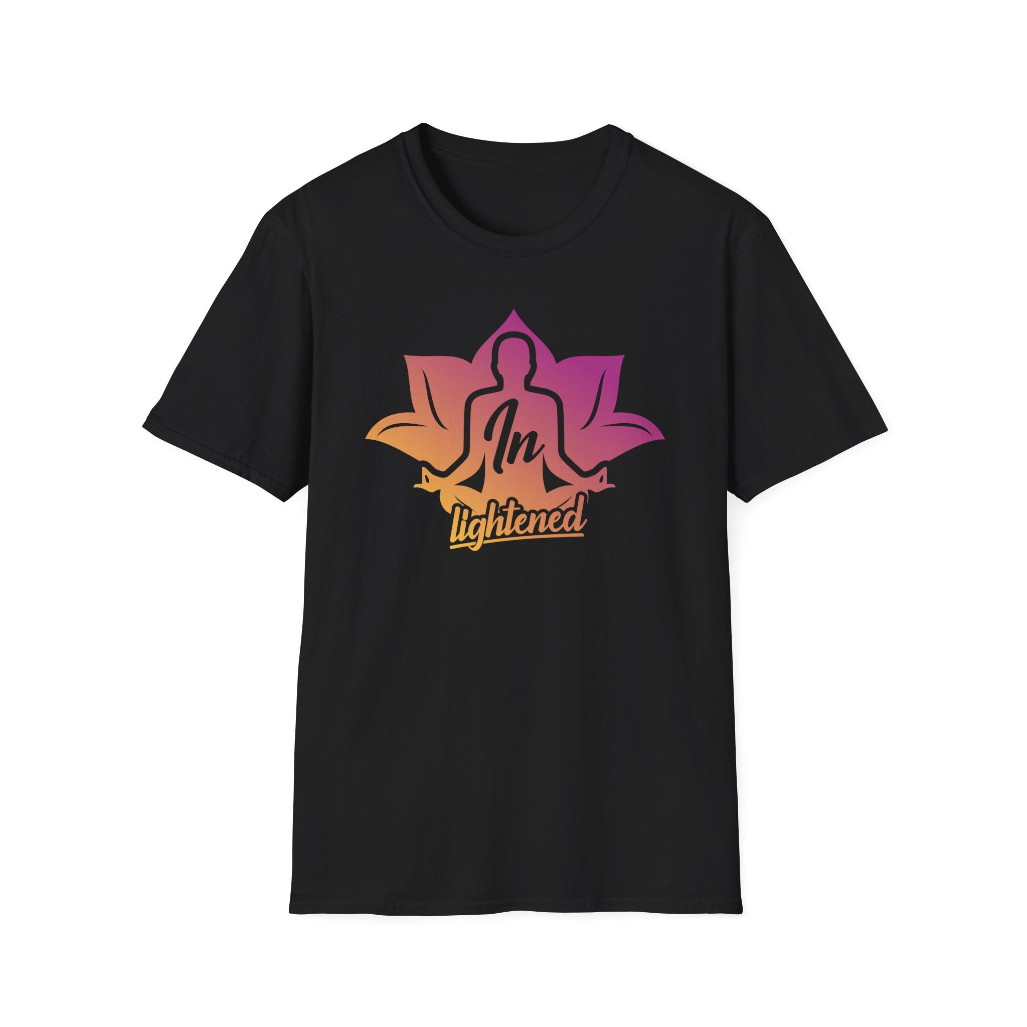 Mindfulness Lotus Unisex T-Shirt - In Lightened Design