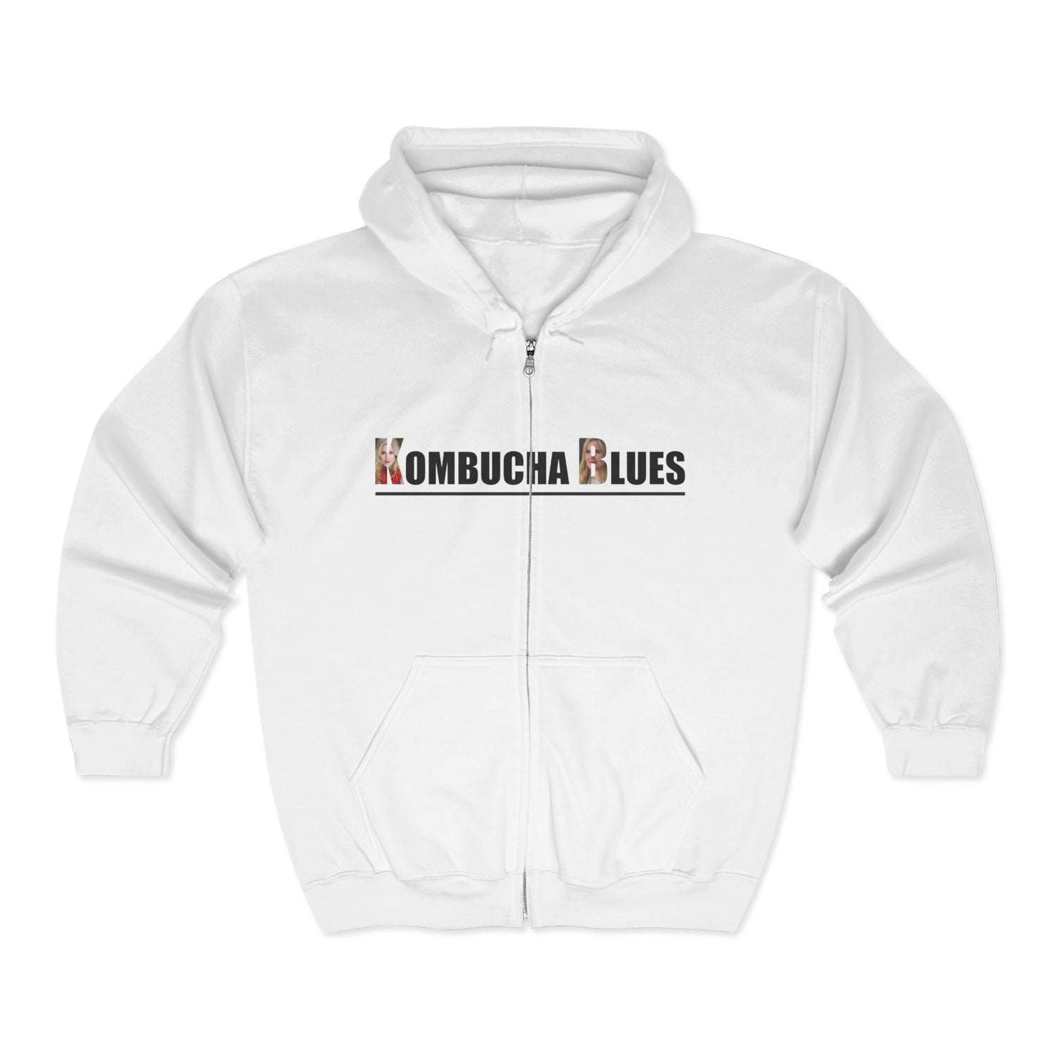 Kombucha Blues Unisex Zip Hoodie