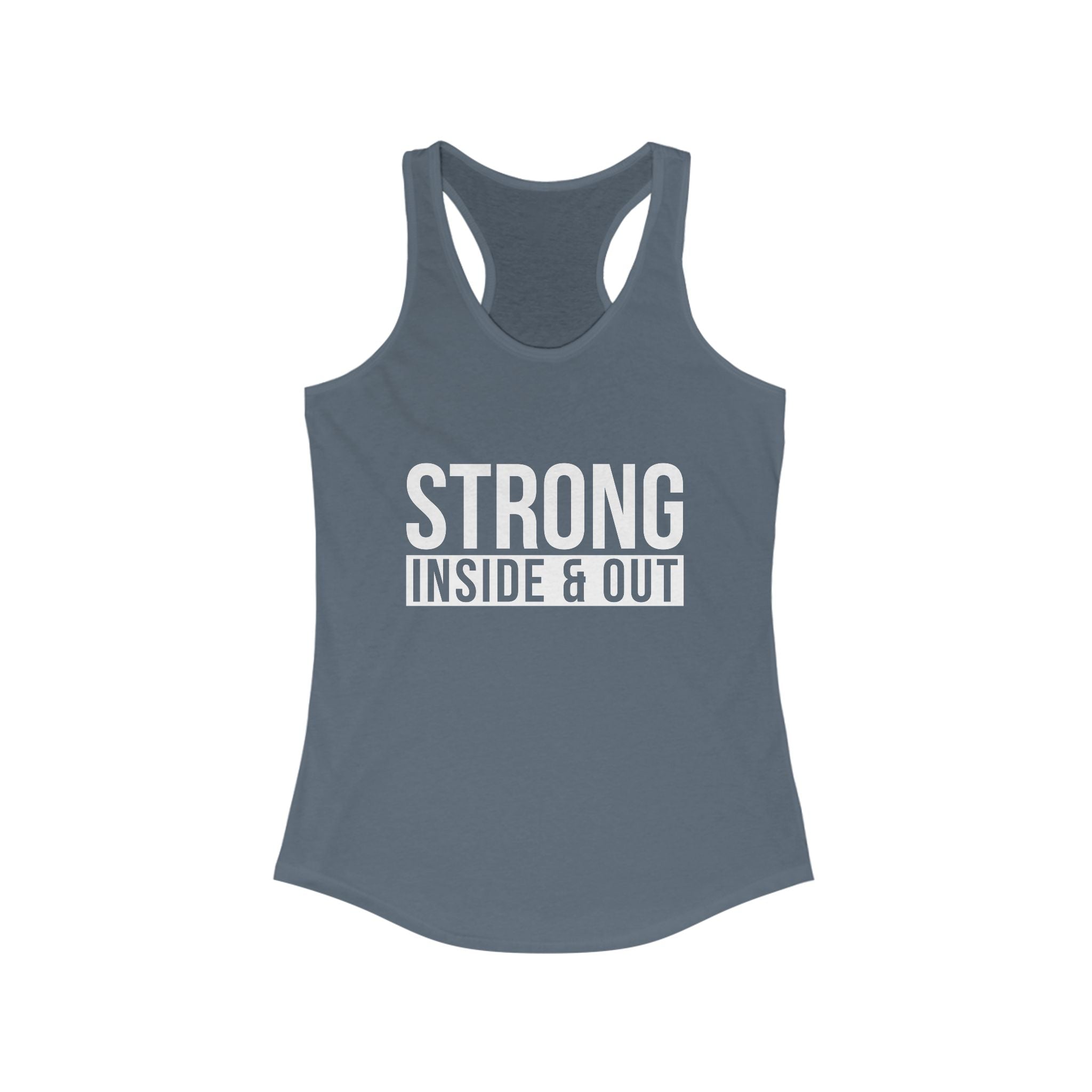 Strong Inside & Out Racerback Women&