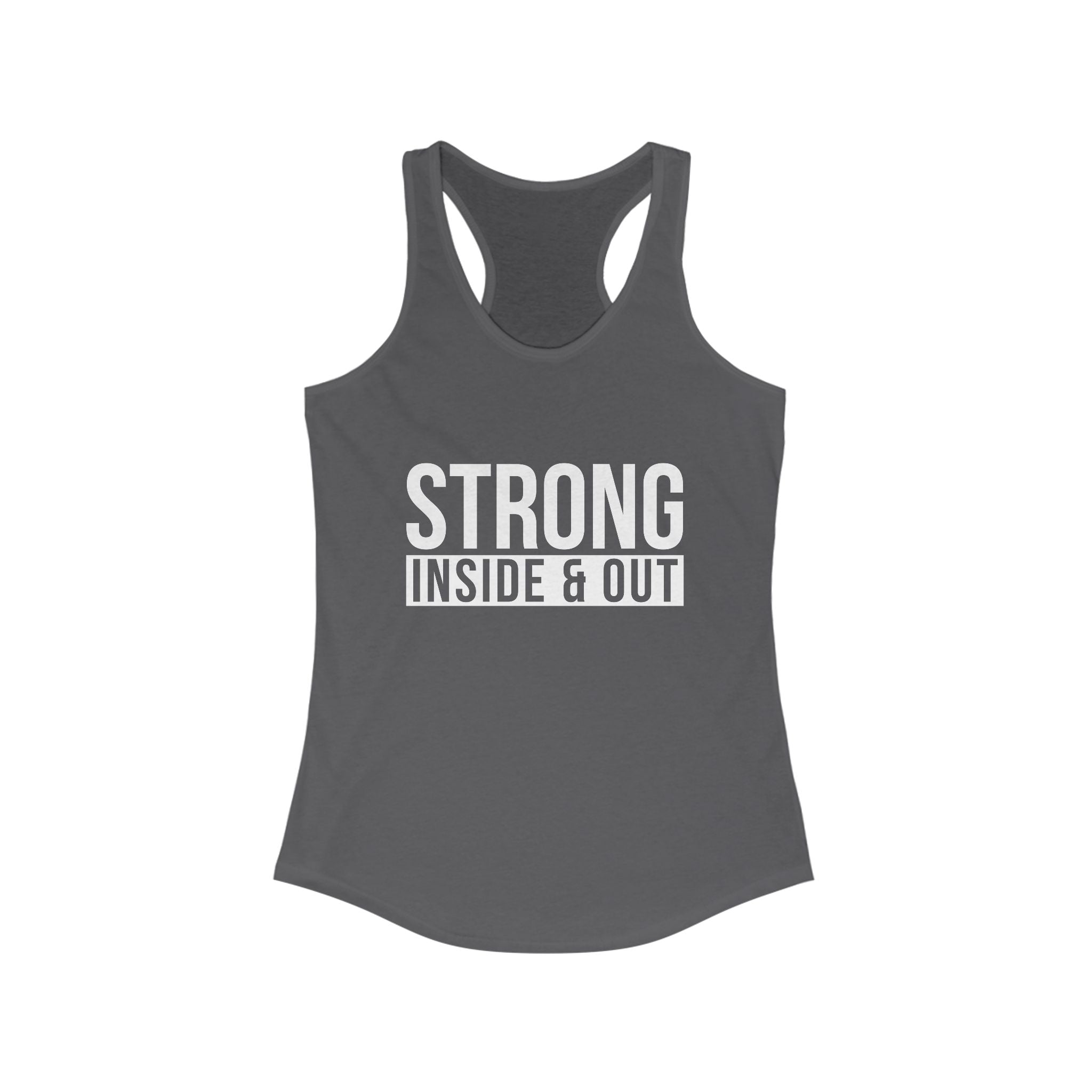 Strong Inside & Out Racerback Women&