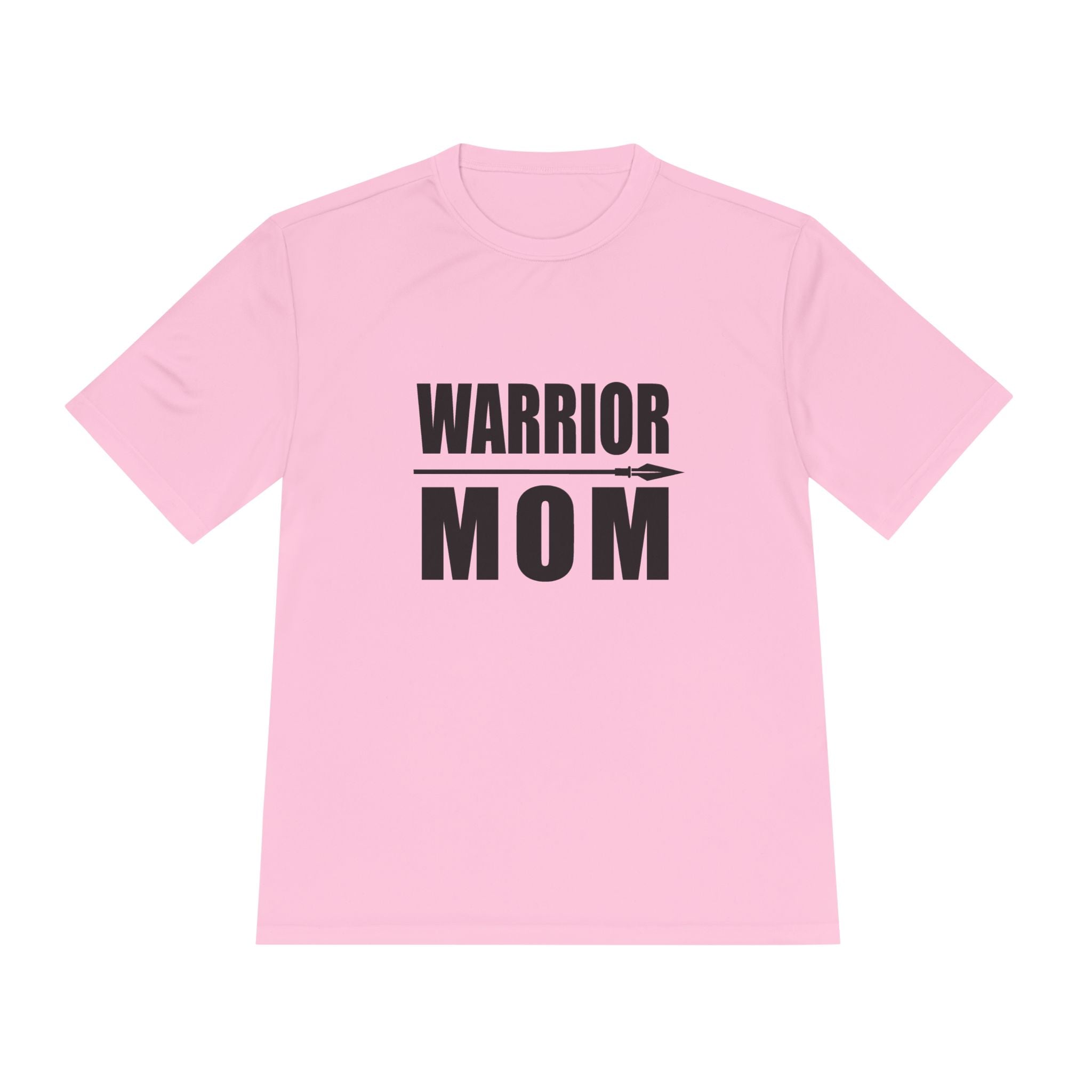 Warrior Mom Moisture Wicking Tee - Activewear for Strong Mothers