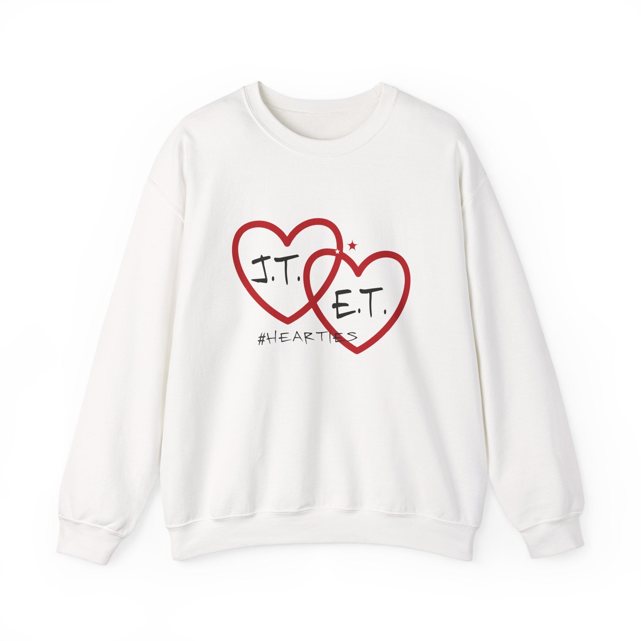 Heartfelt Love Crewneck Sweatshirt - Unisex, Perfect for Valentine&