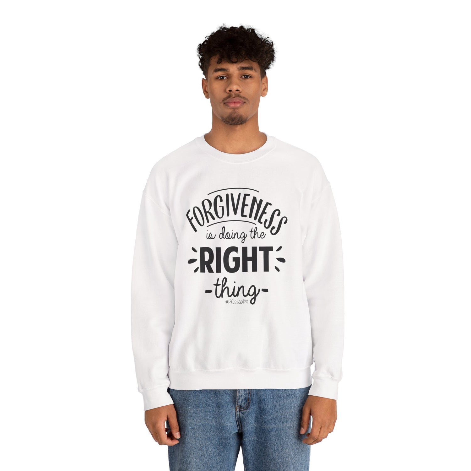 Forgiveness is Doing the Right Thing Unisex Sweatshirt