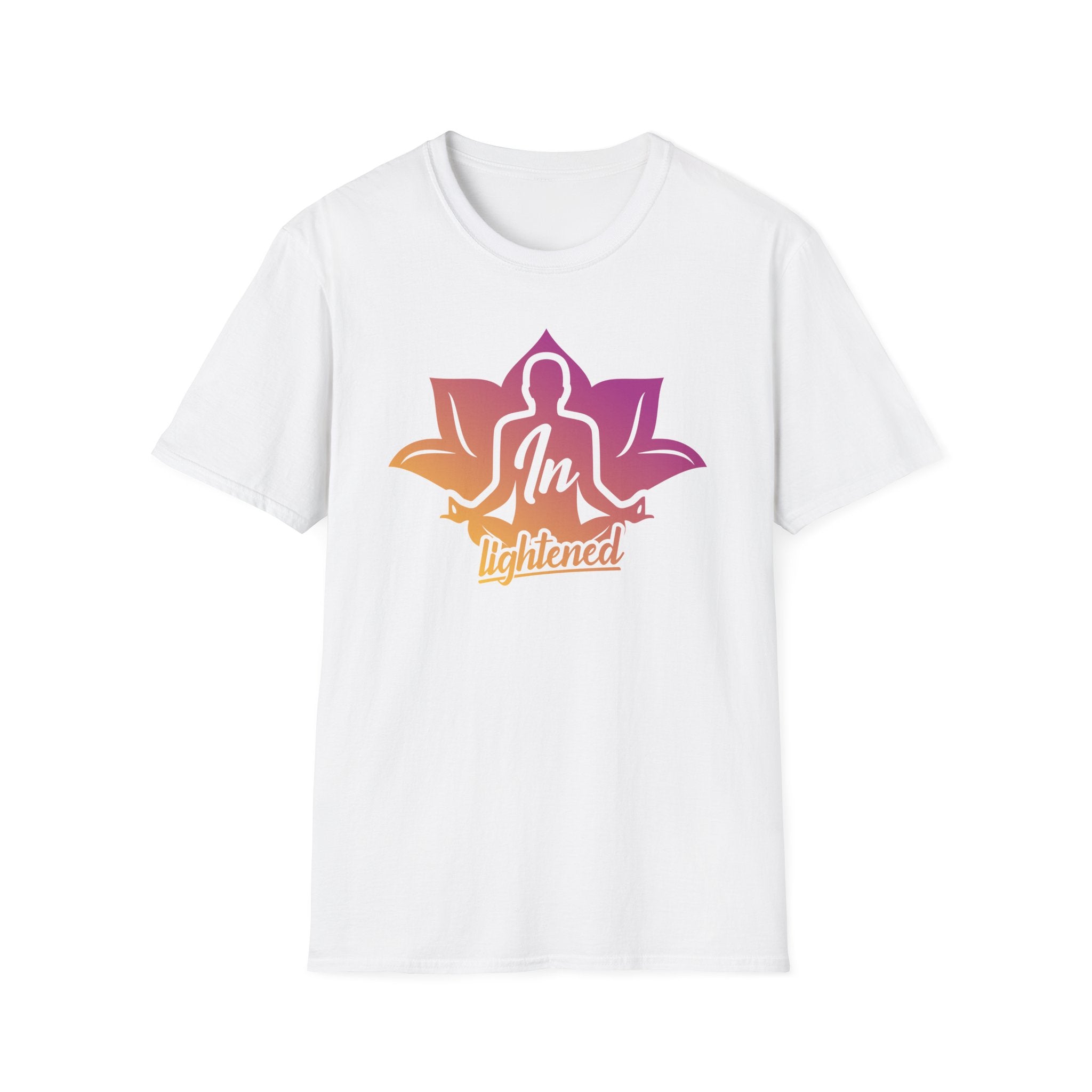 Mindfulness Lotus Unisex T-Shirt - In Lightened Design