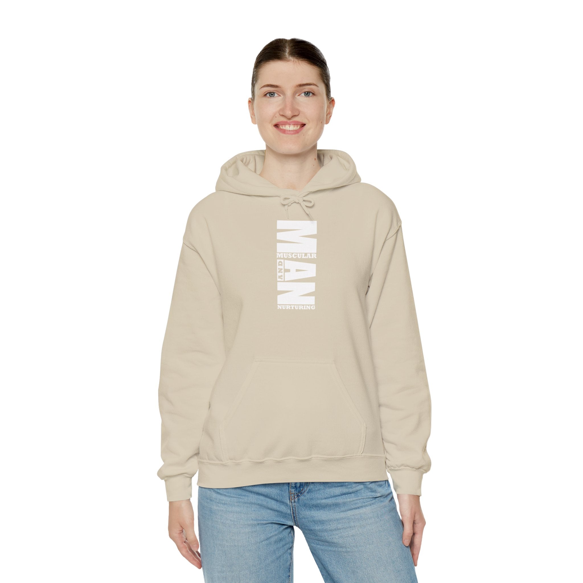 Muscular Nurturing Hoodie – Unisex Heavy Blend™ Sweatshirt for Comfort and Style