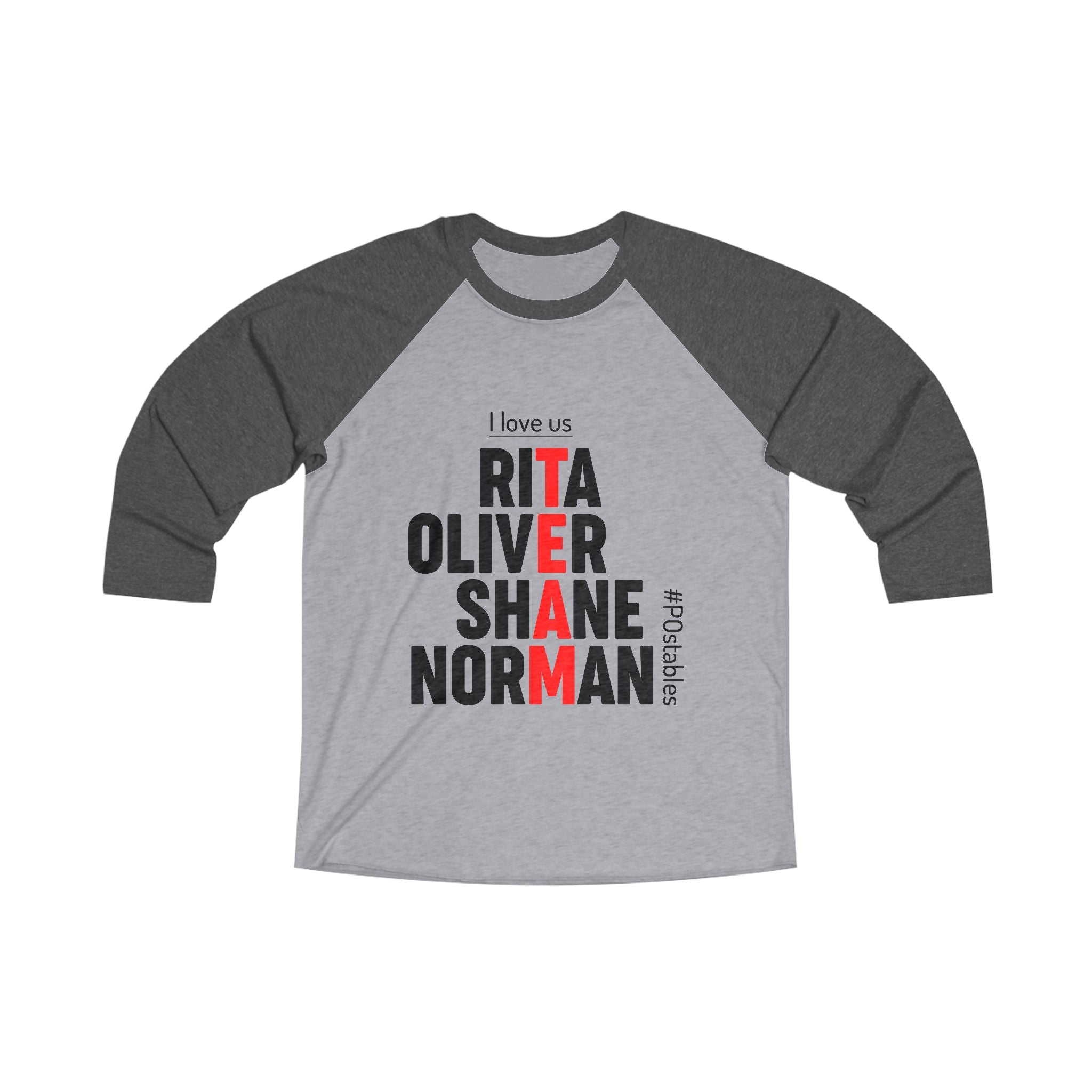 TEAM Unisex Baseball Shirt