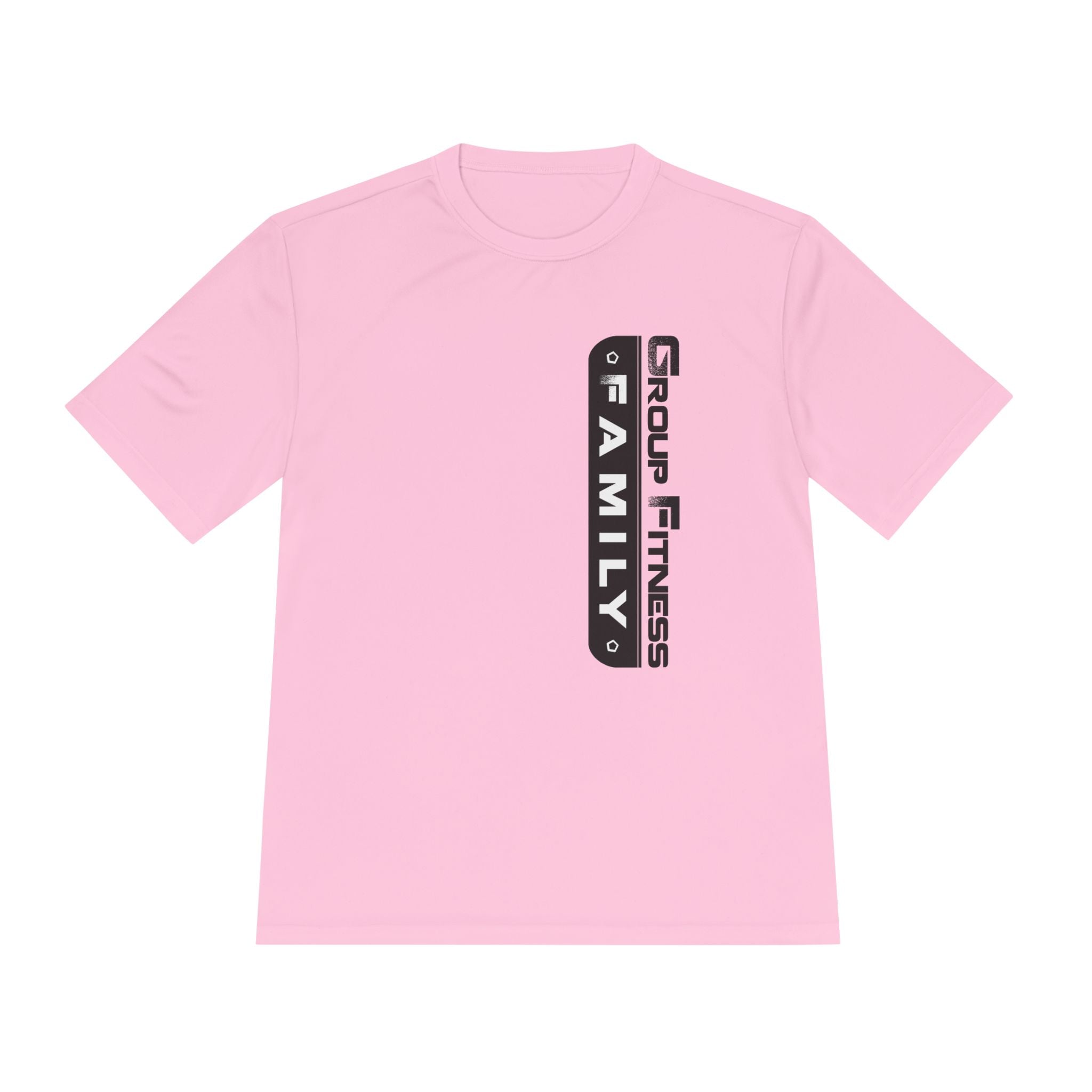 Unisex Moisture Wicking Tee - Group Fitness of FAMILY - Ideal for Active Lifestyle