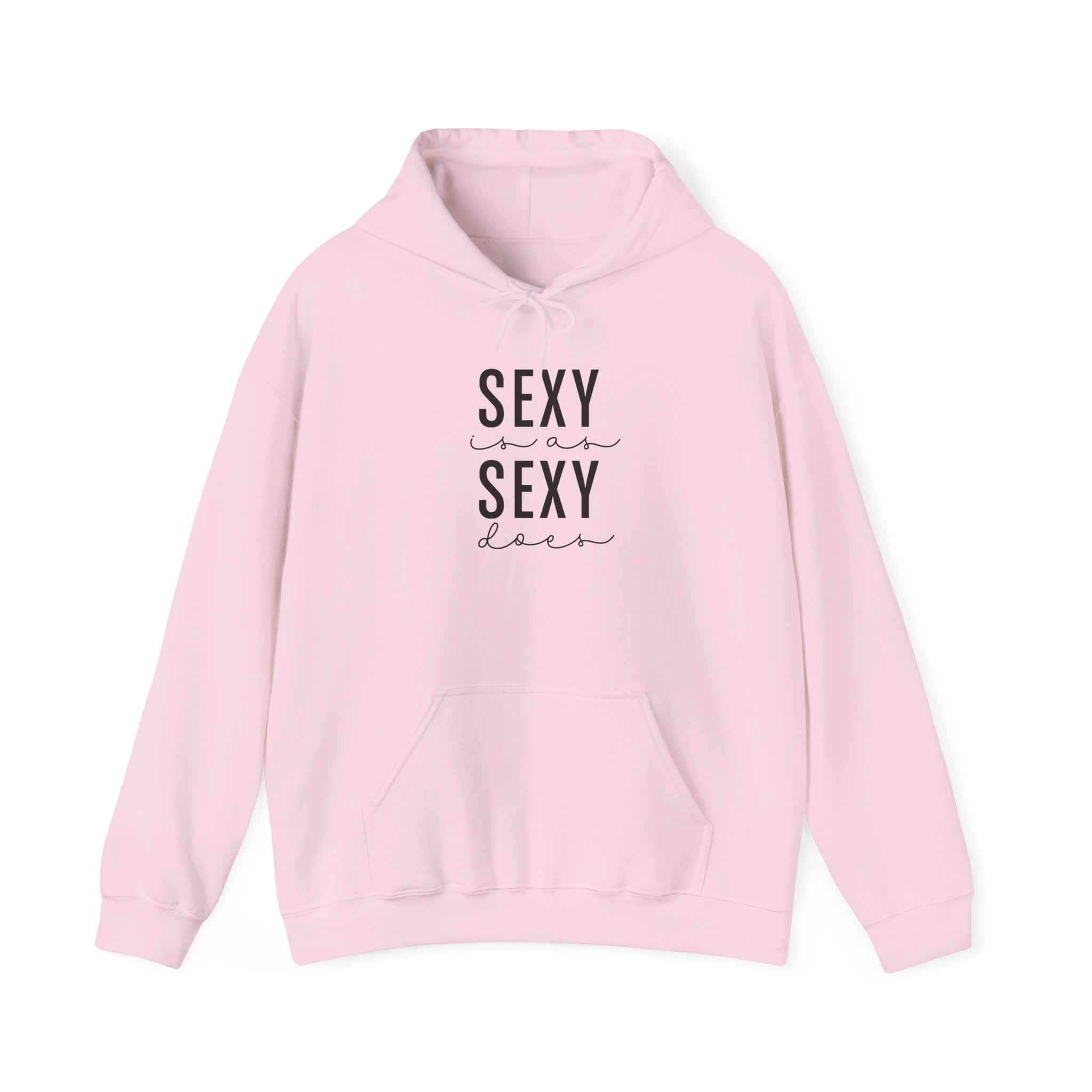 Trendy Hoodie: "Sexy as a Sexy Dad" Unisex Blend Sweatshirt