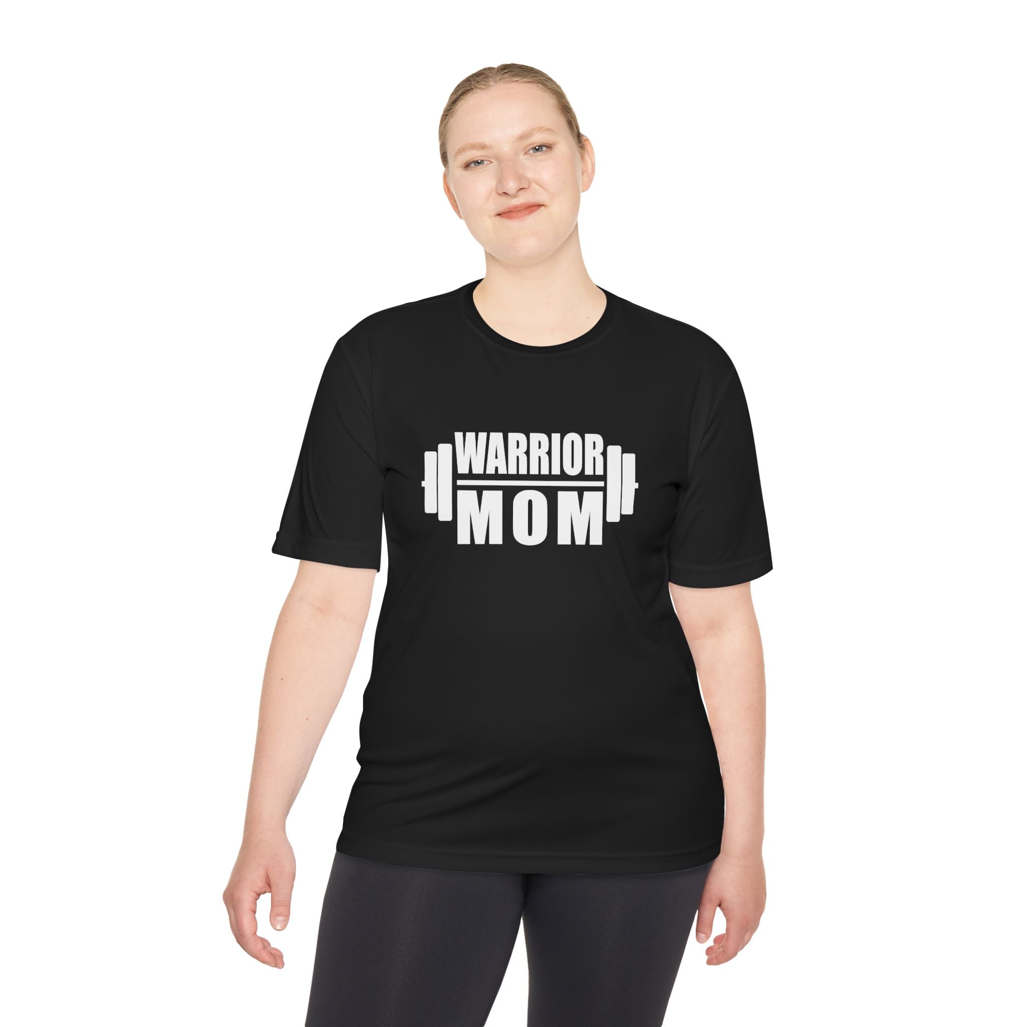 Warrior Mom Moisture Wicking Tee - Ideal for Fitness Enthusiasts