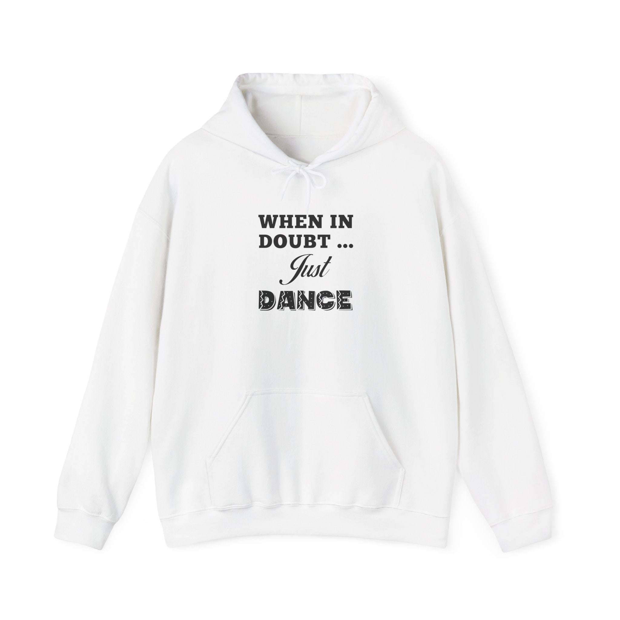 Unisex Just Dance Hoodie - Heavy Blend™ Sweatshirt for Dance Lovers
