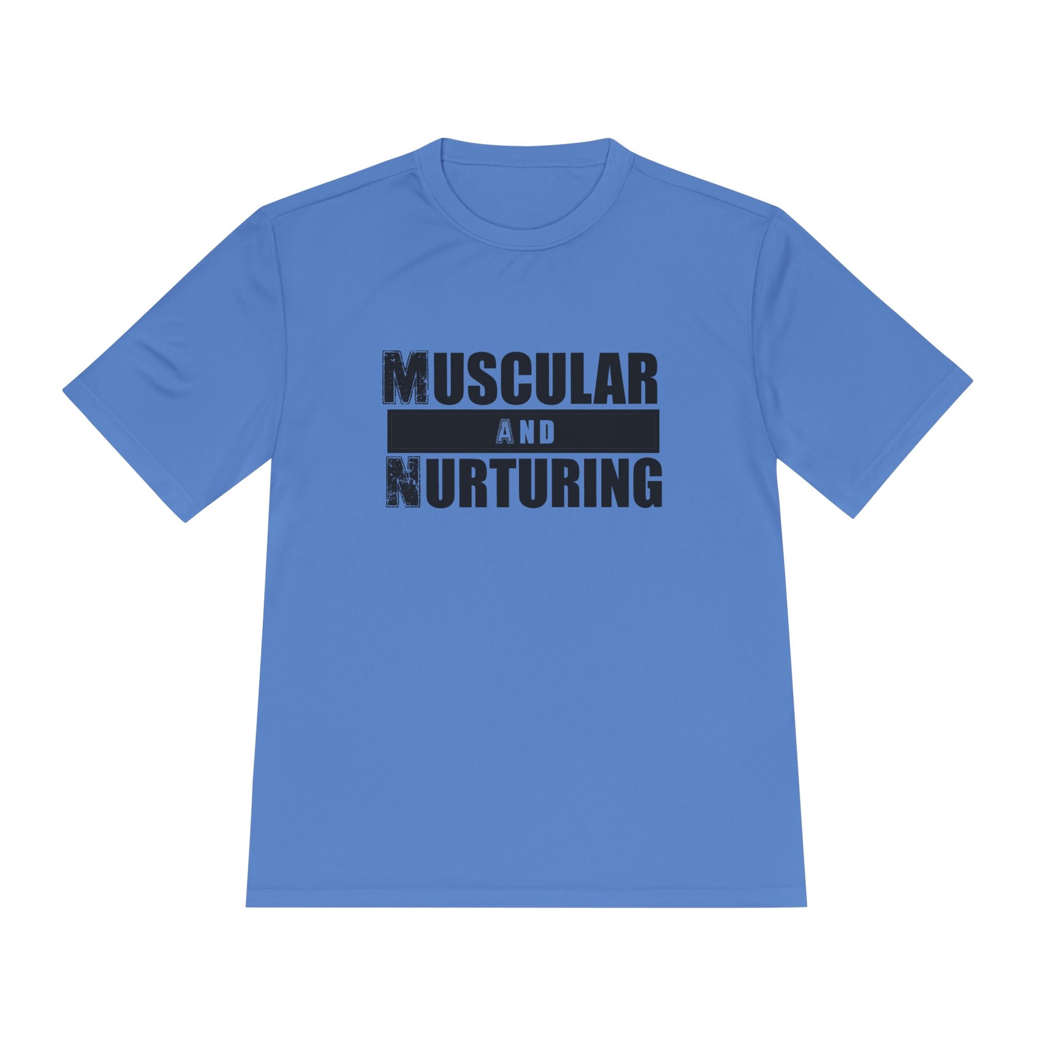 Muscular and Nurturing Unisex Moisture Wicking Tee