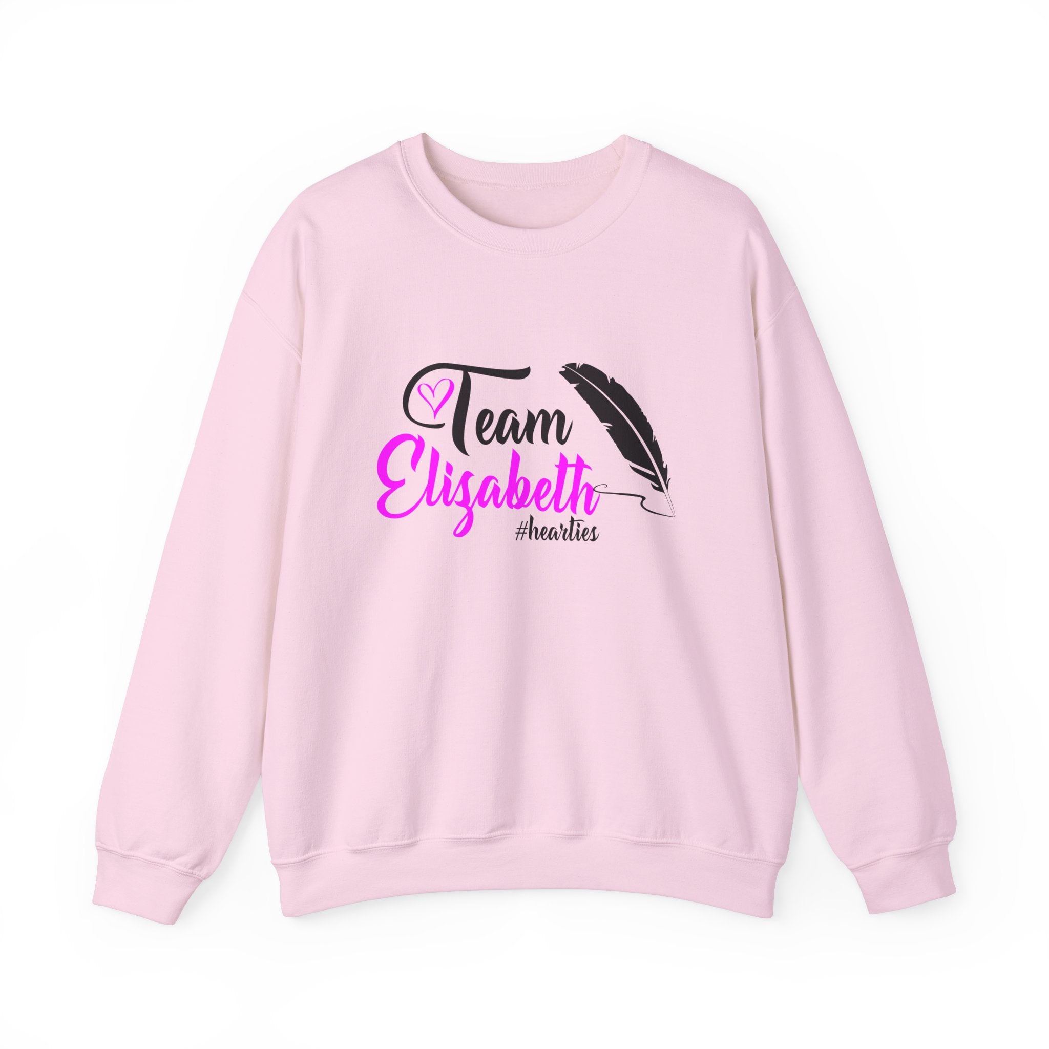 Team Elizabeth Unisex Crewneck Sweatshirt - Perfect for Supporters and Celebrations