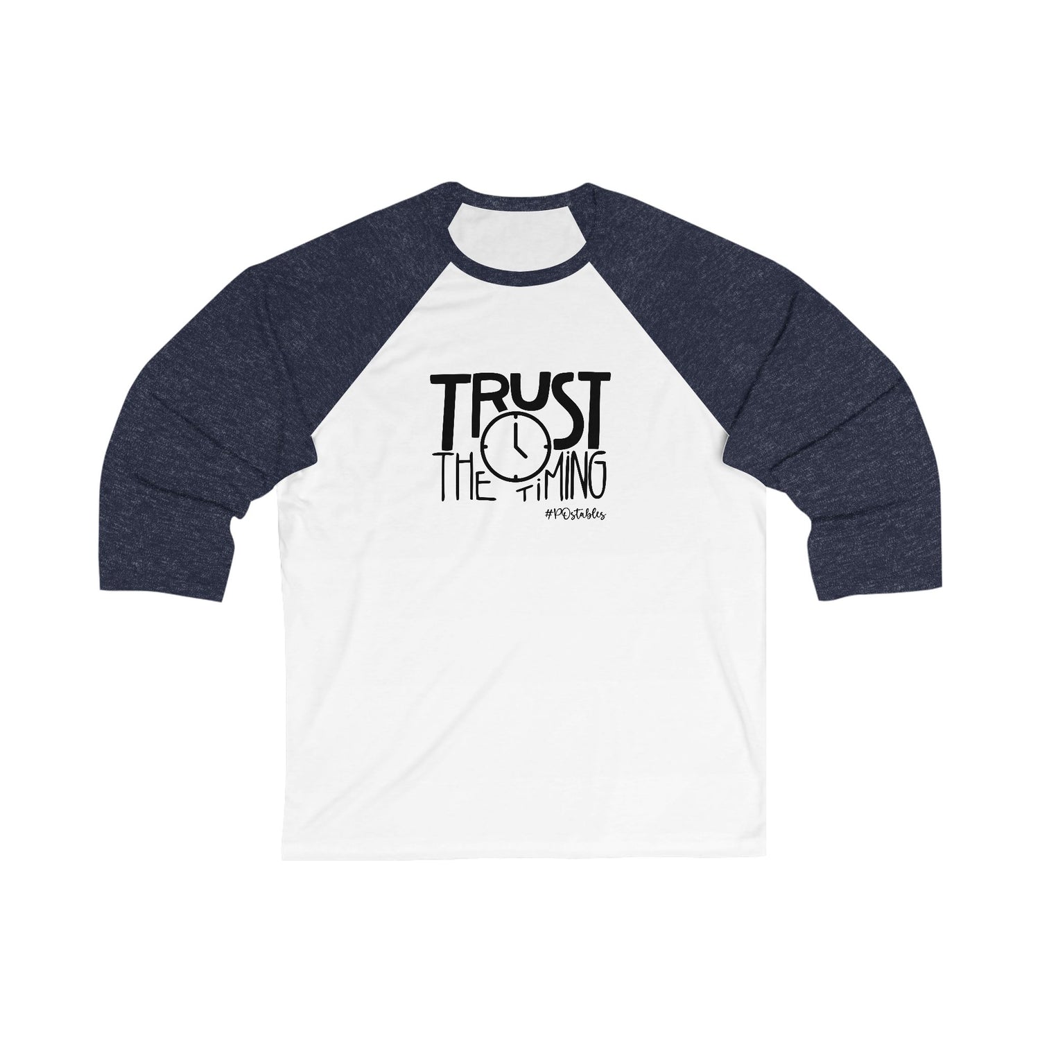 Trust the Timing Unisex Baseball Shirt