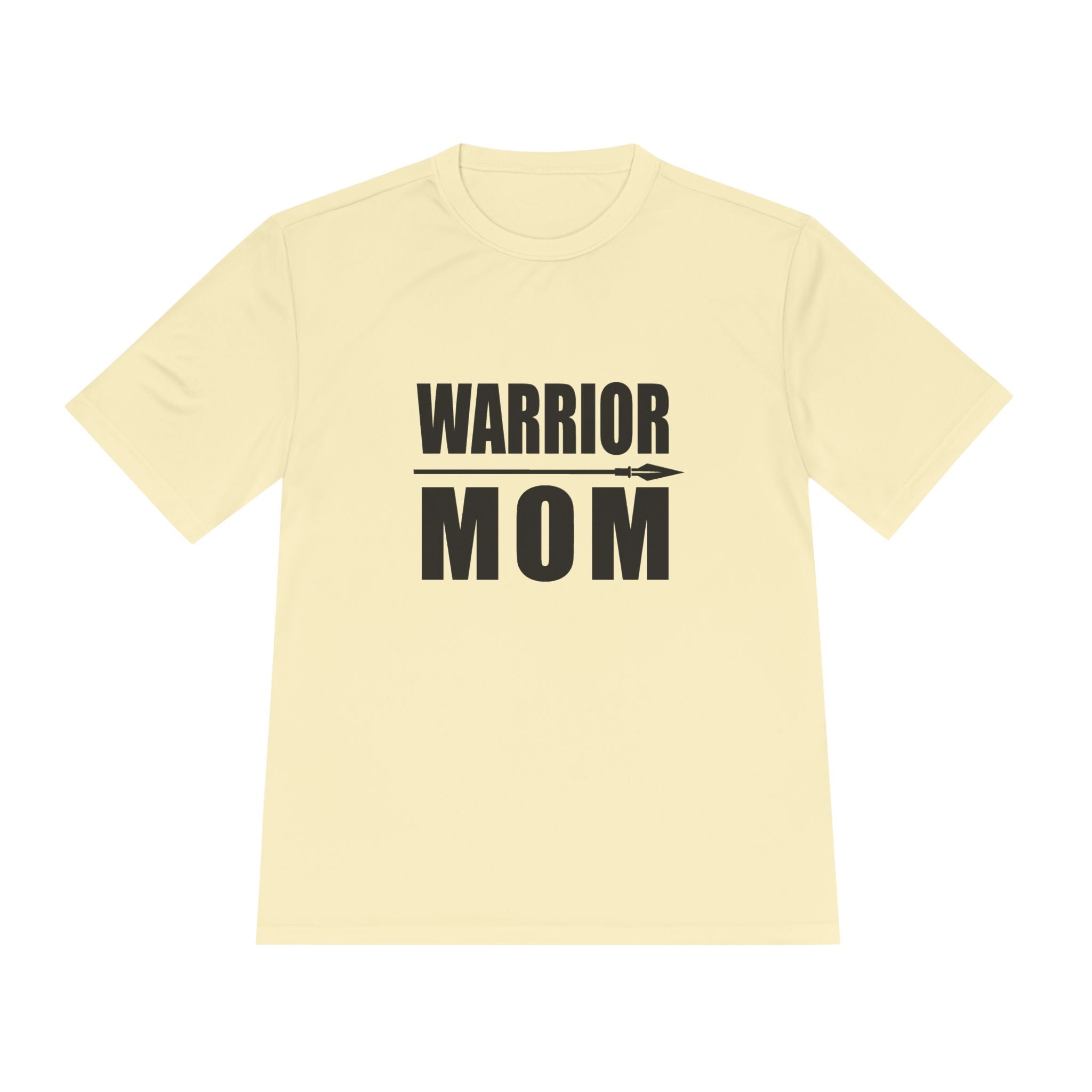 Warrior Mom Moisture Wicking Tee - Activewear for Strong Mothers