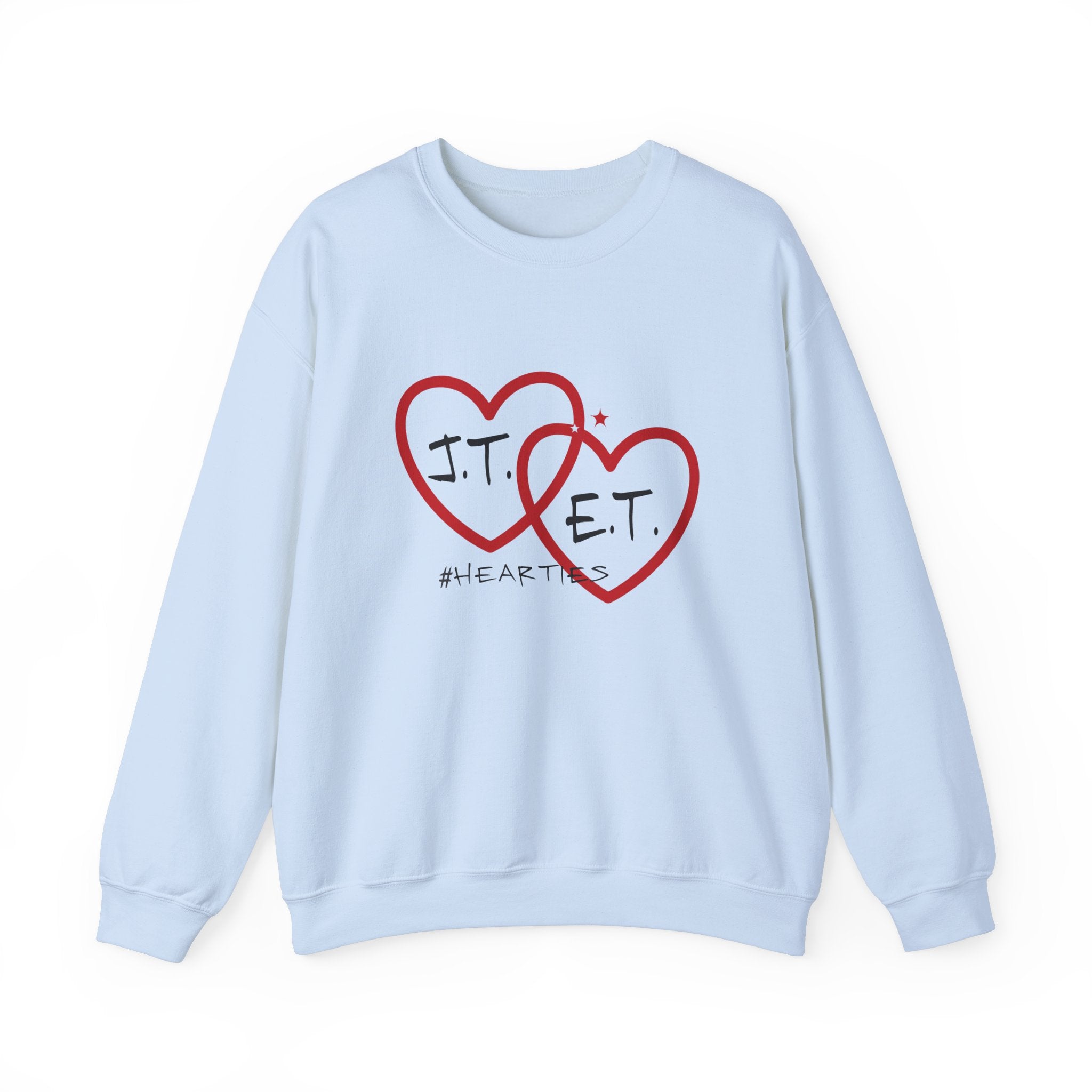 Heartfelt Love Crewneck Sweatshirt - Unisex, Perfect for Valentine&