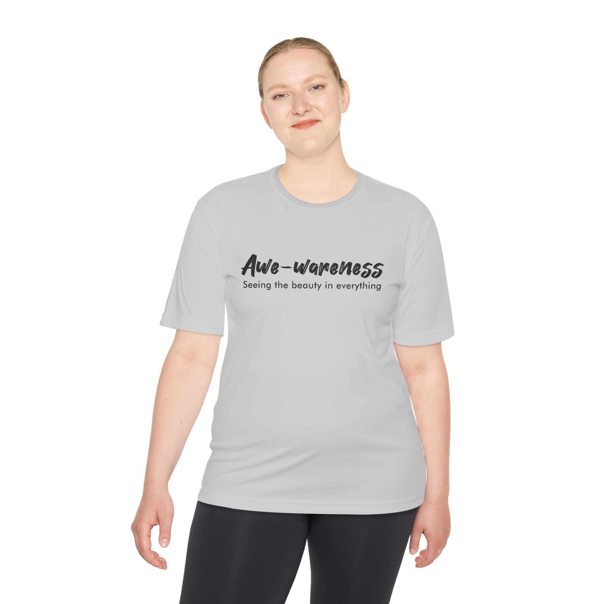 Awe-Wareness Unisex Moisture Wicking Tee - See the Beauty in Everything