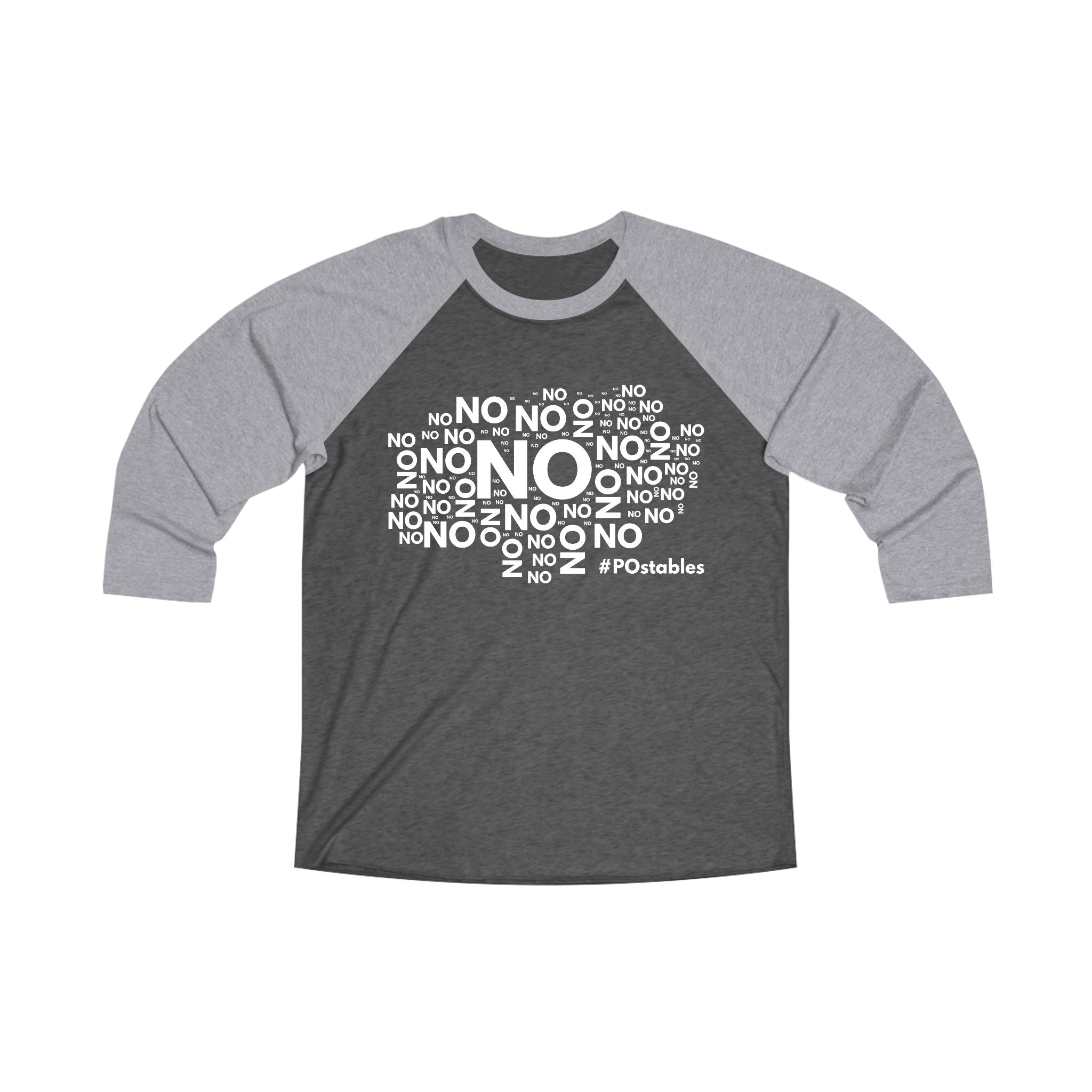 No No No Unisex Baseball Shirt