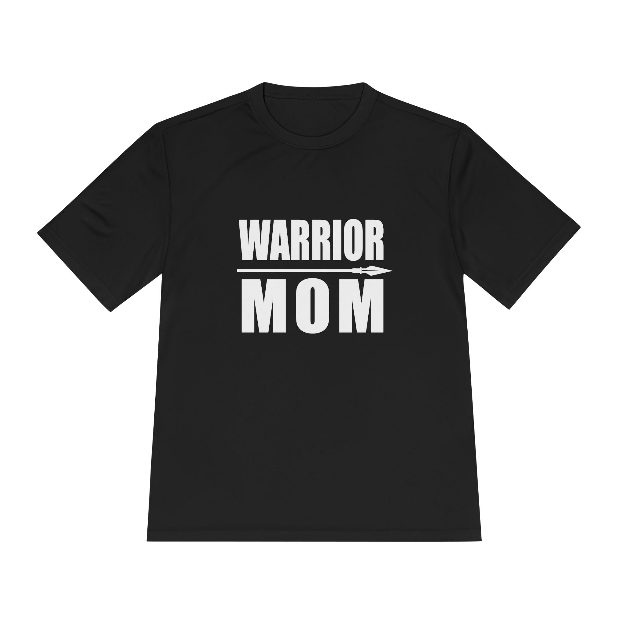 Warrior Mom Moisture Wicking Tee - Activewear for Strong Mothers