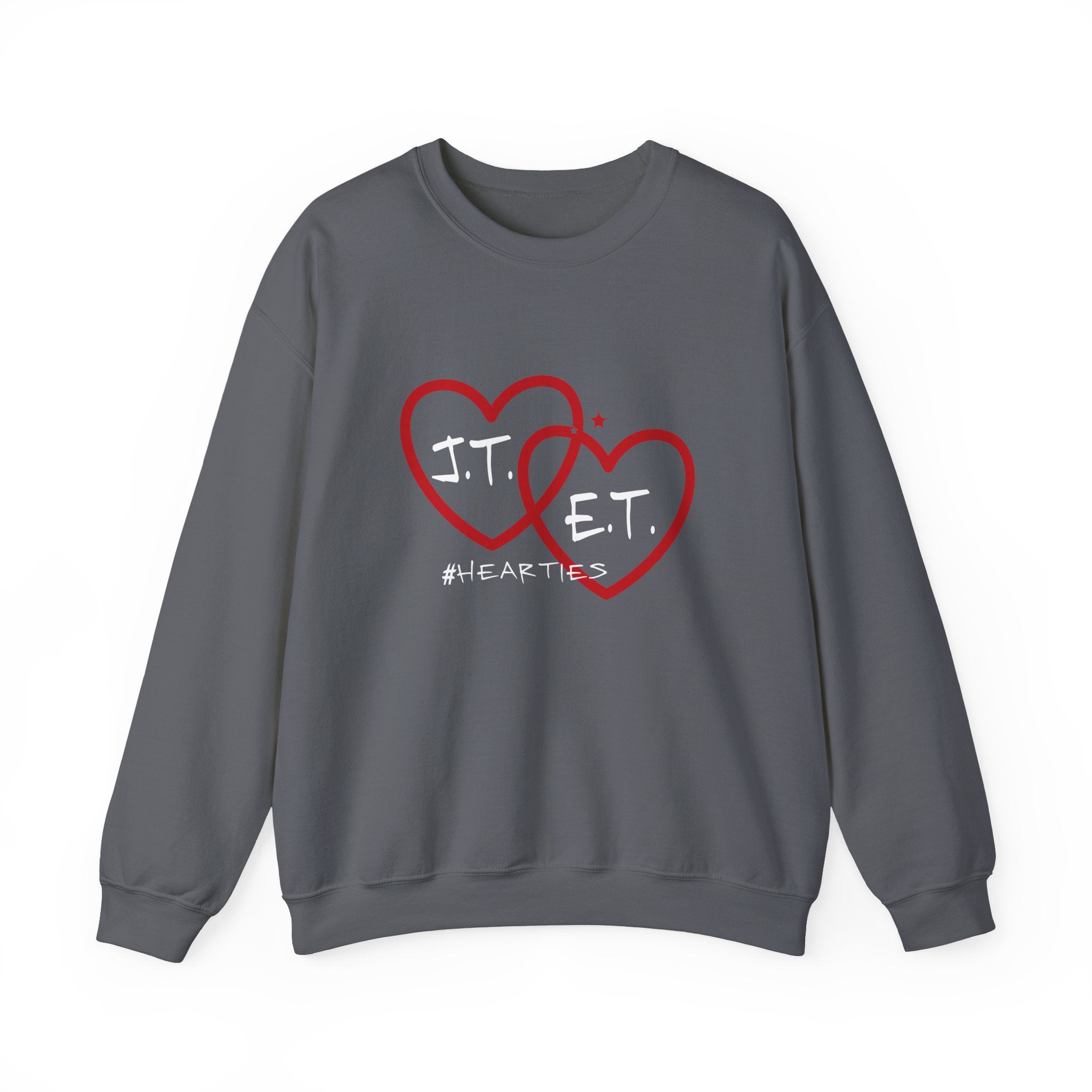 Heartfelt Love Crewneck Sweatshirt - Unisex, Perfect for Valentine&
