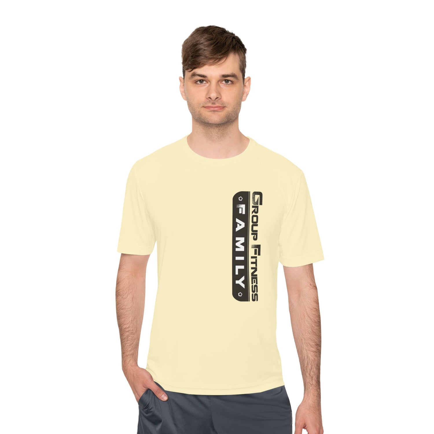 Group Fitness Family Unisex Moisture Wicking Tee