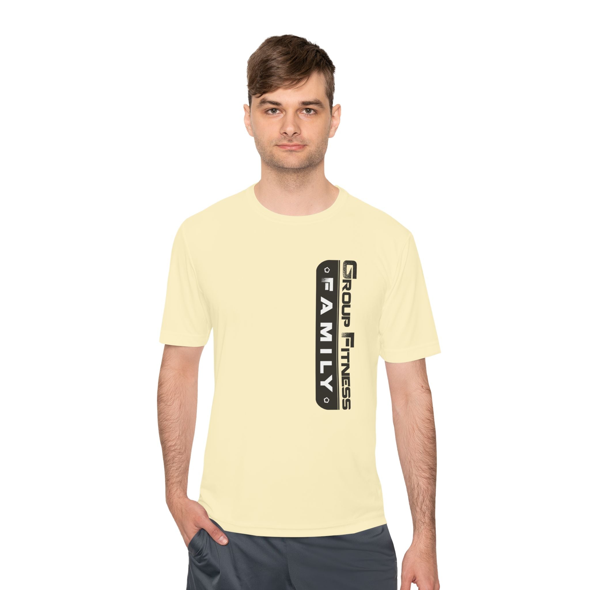 Group Fitness Family Unisex Moisture Wicking Tee