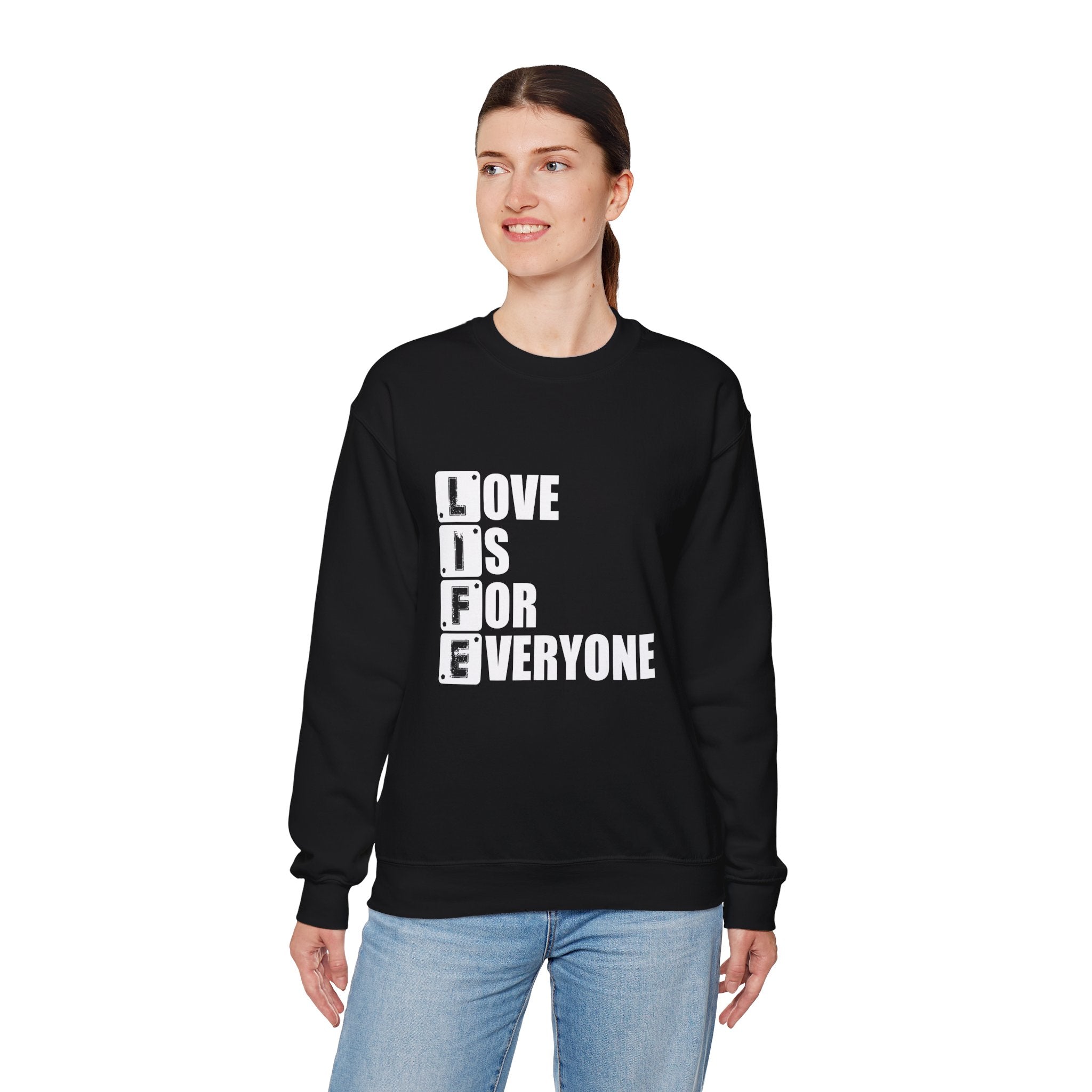 Love Is for Everyone Unisex Sweatshirt