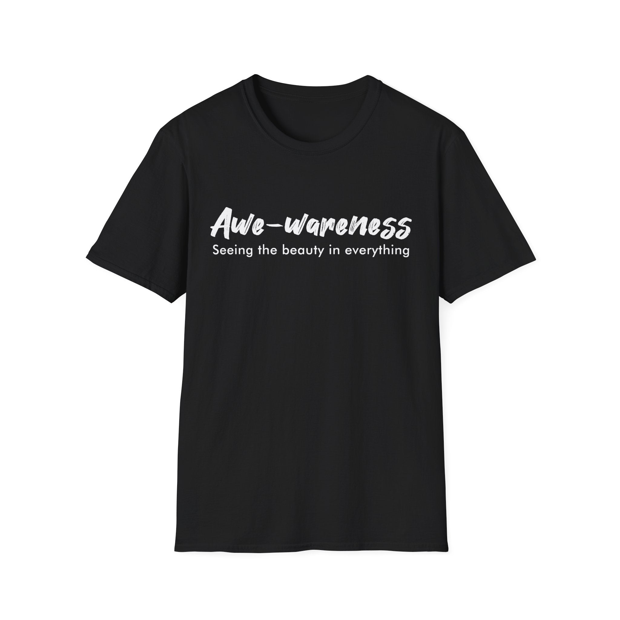 Awe-awareness Unisex Softstyle T-Shirt - Embrace the Beauty in Everything