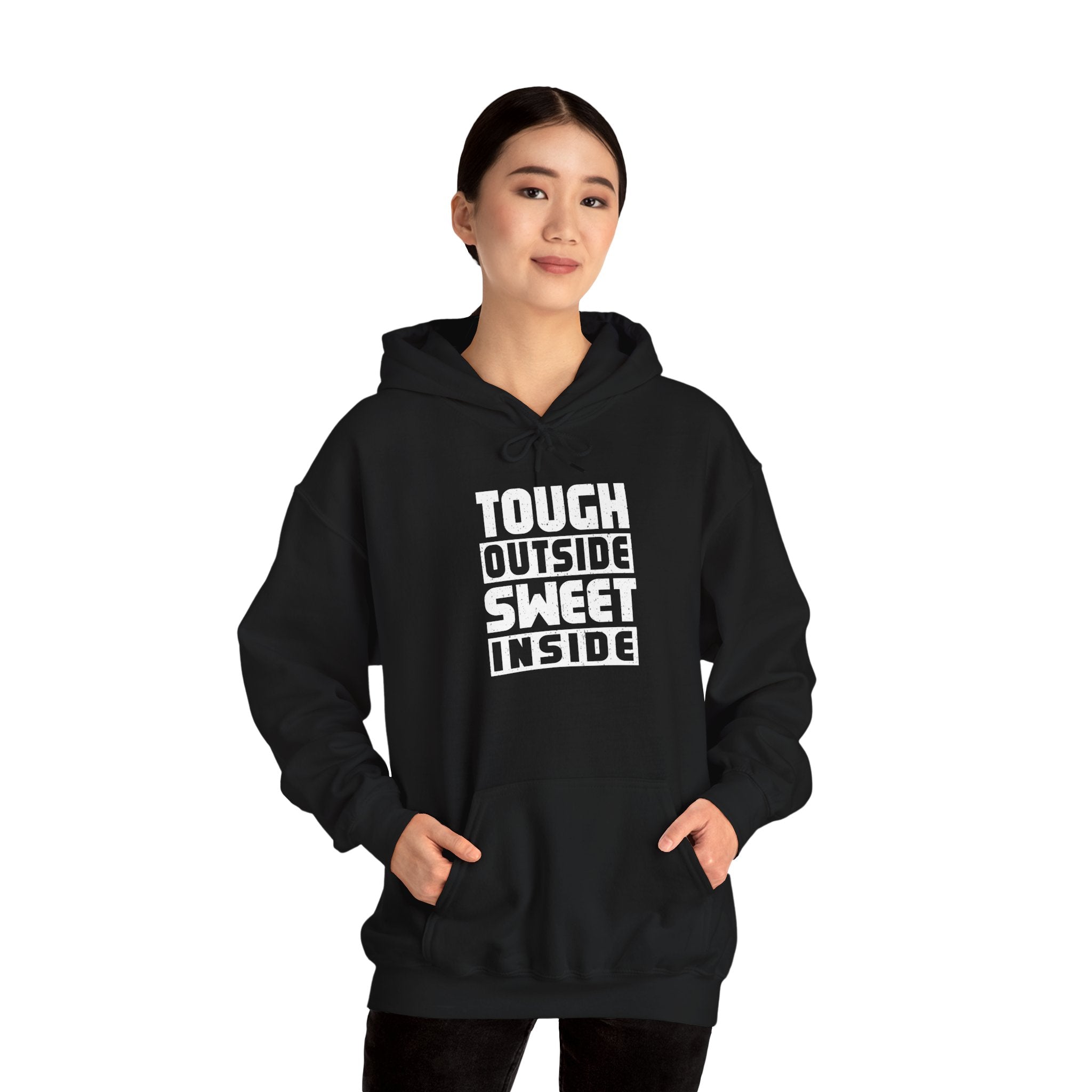 Tough Outside Sweet Inside Hoodie