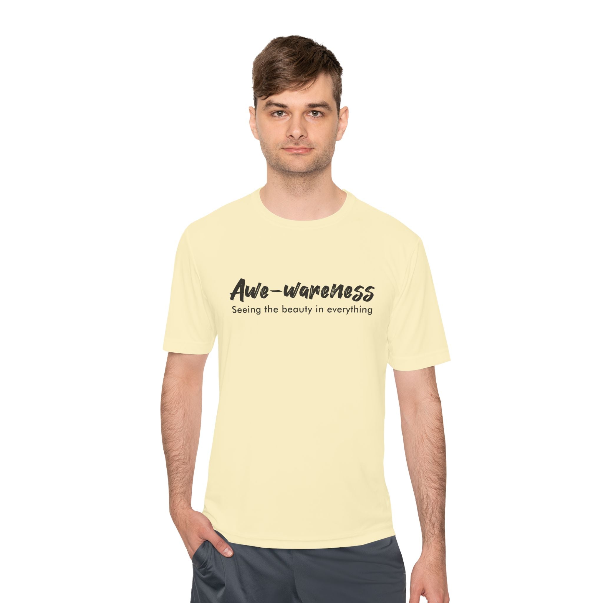 Awe-Wareness Unisex Moisture Wicking Tee - See the Beauty in Everything