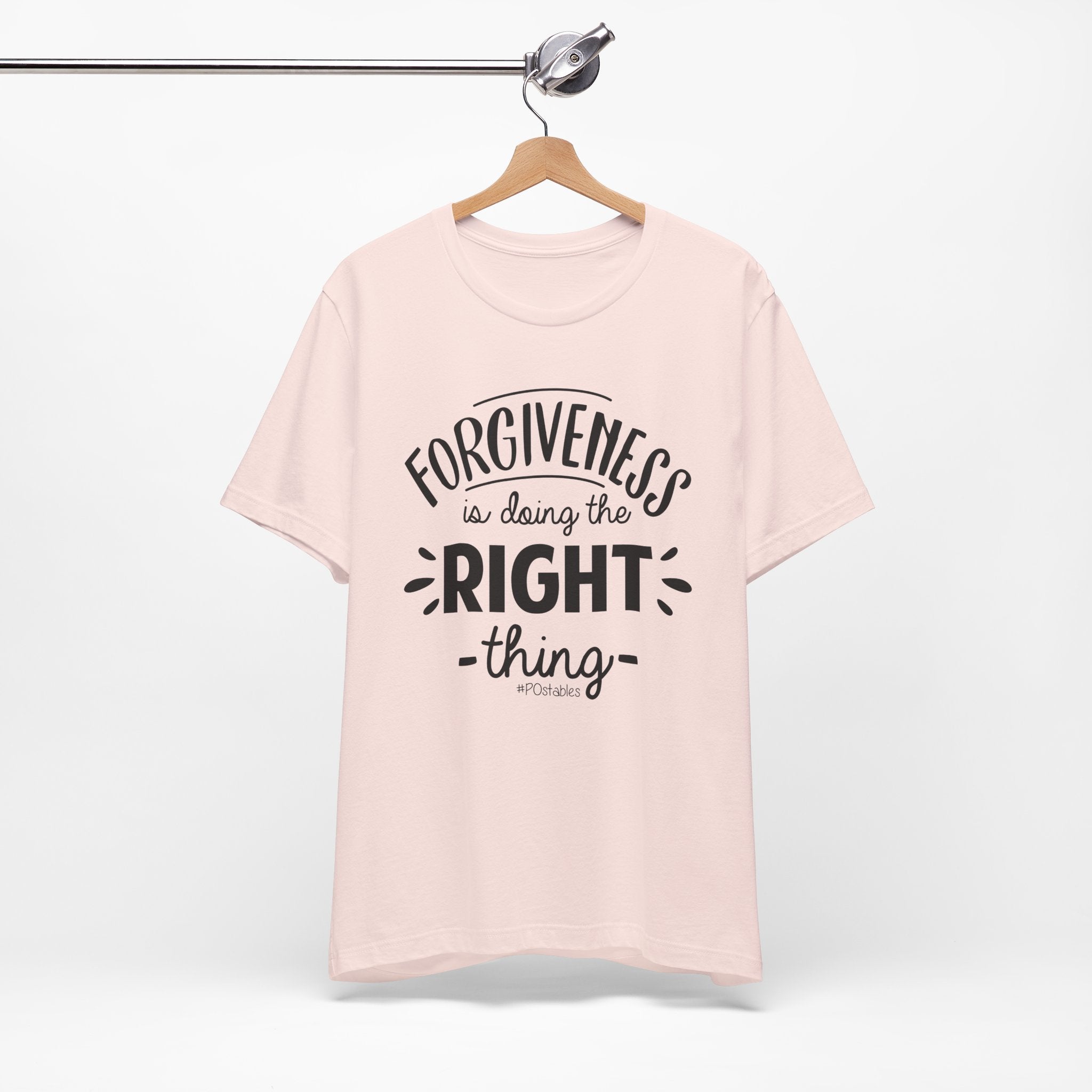 Forgiveness is Doing the Right Thing Unisex Shirt