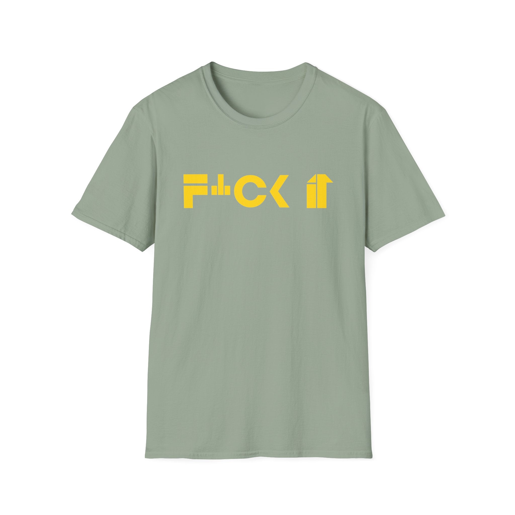 Casual Statement T-Shirt - "F*CK It" Unisex Softstyle Tee