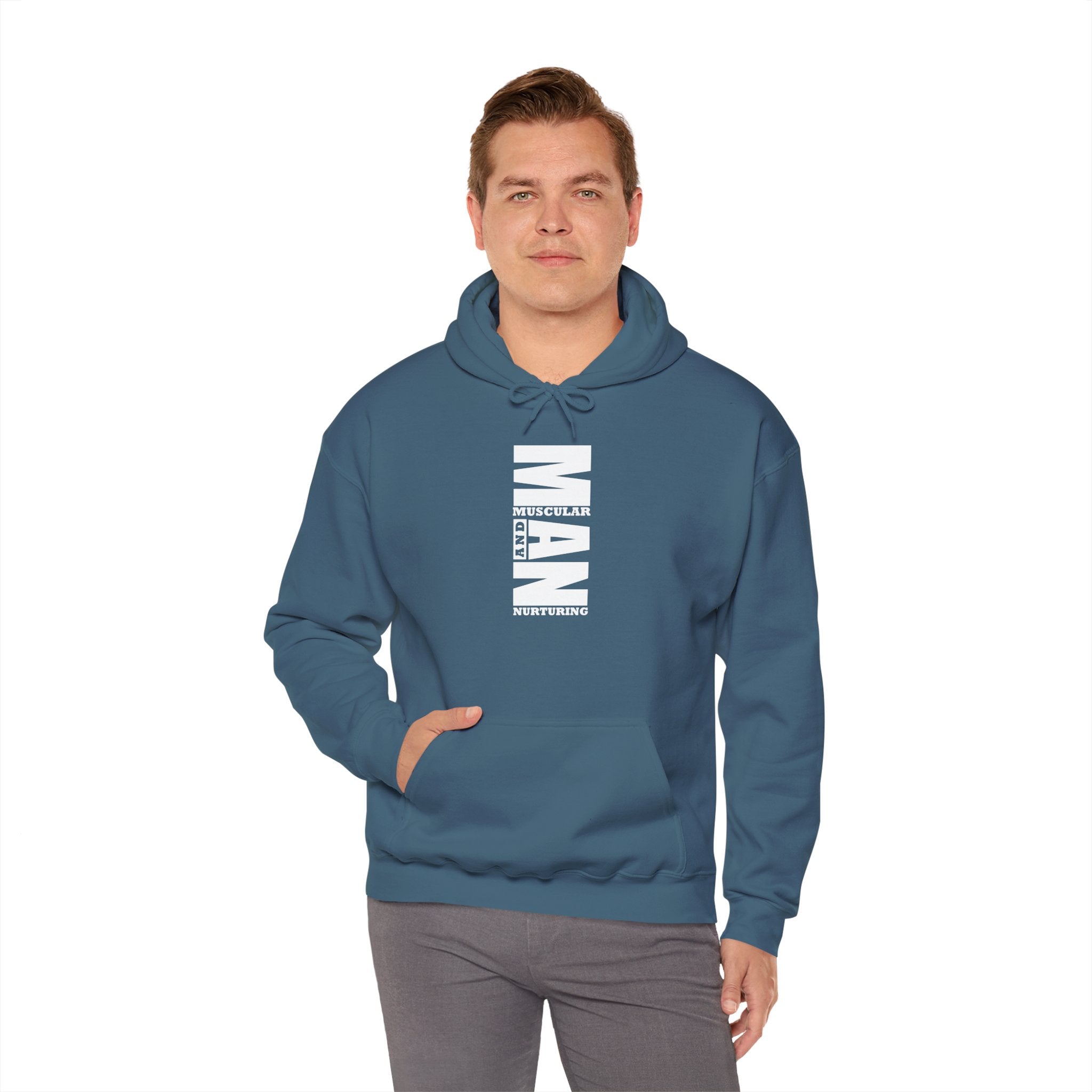 Muscular Nurturing Hoodie – Unisex Heavy Blend™ Sweatshirt for Comfort and Style