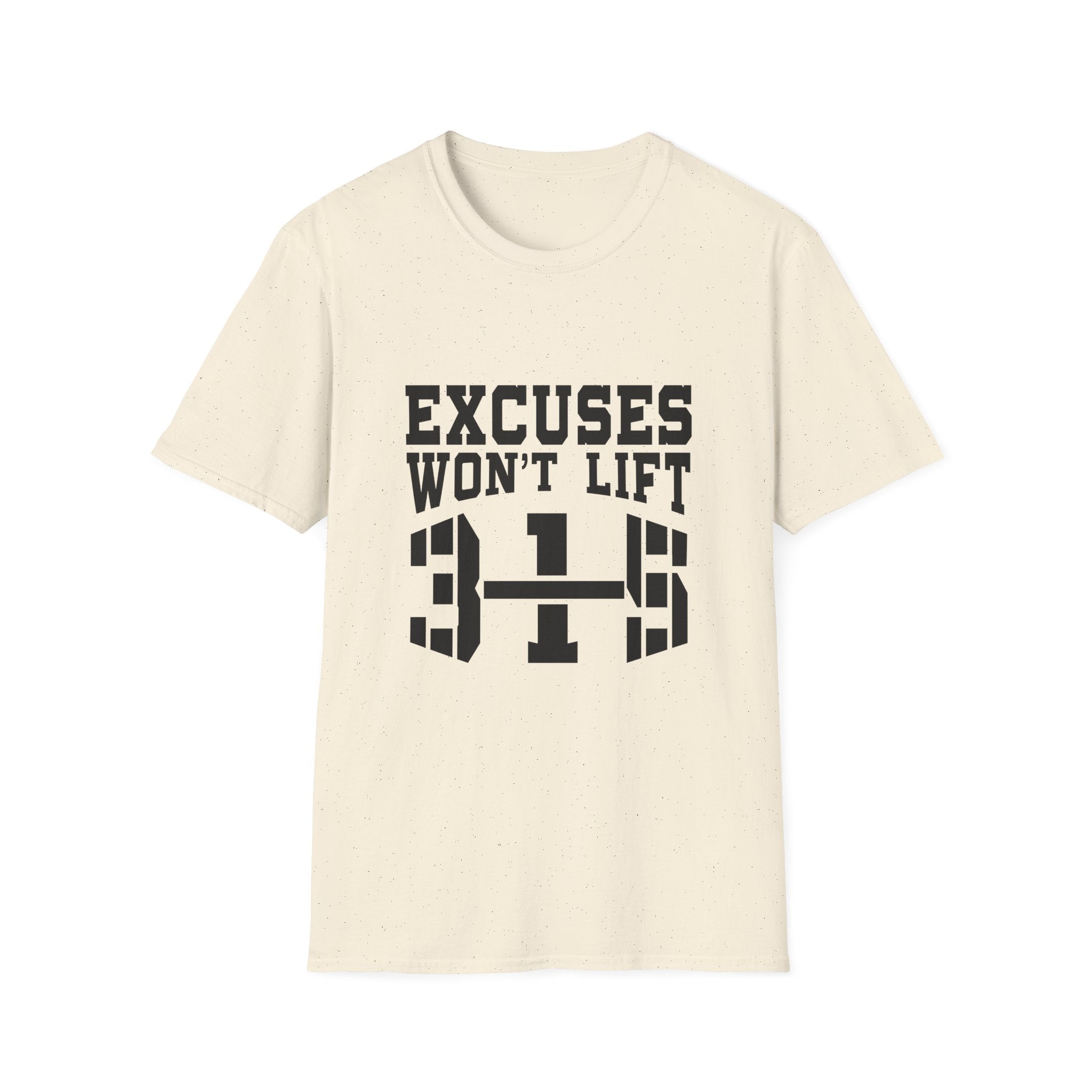 Motivational Workout T-Shirt - "Excuses Won&