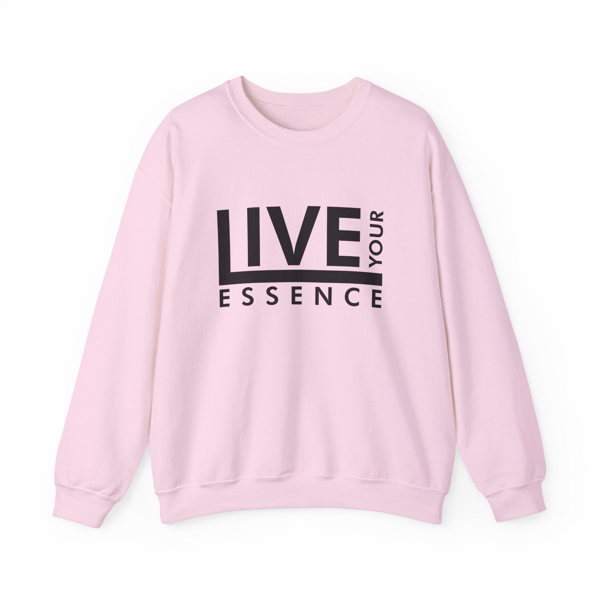 Live Your Essence Unisex Crewneck Sweatshirt - Inspirational Casual Wear