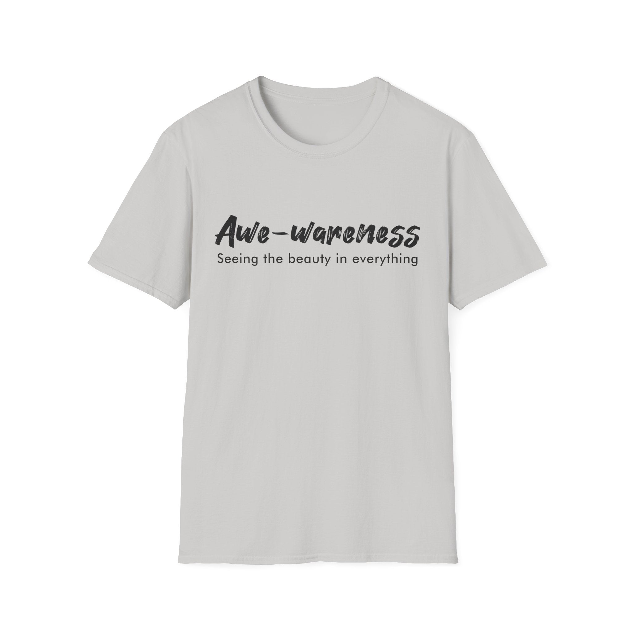 Awe-awareness Unisex Softstyle T-Shirt - Embrace the Beauty in Everything