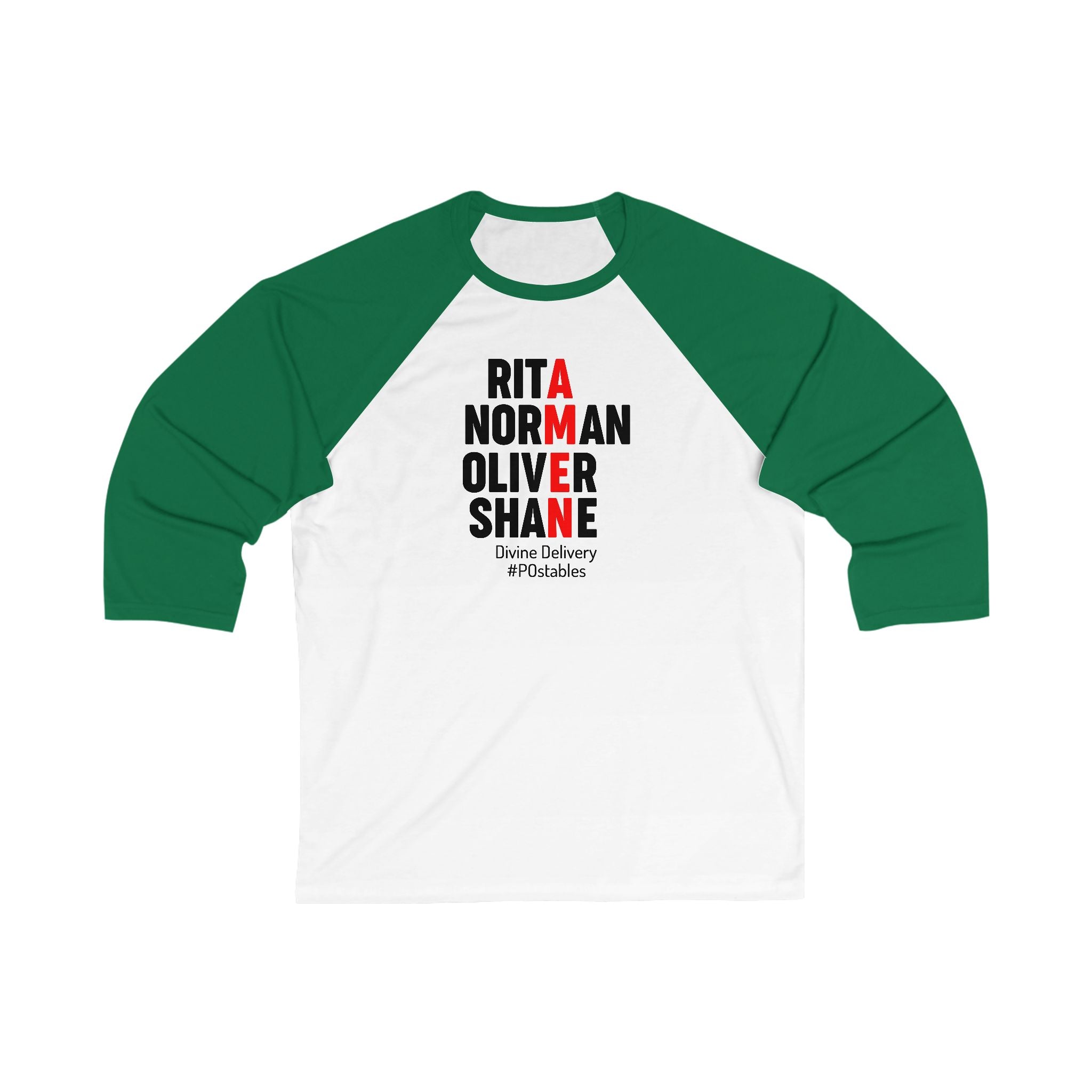 Unisex Baseball Tee - Divine Delivery Design