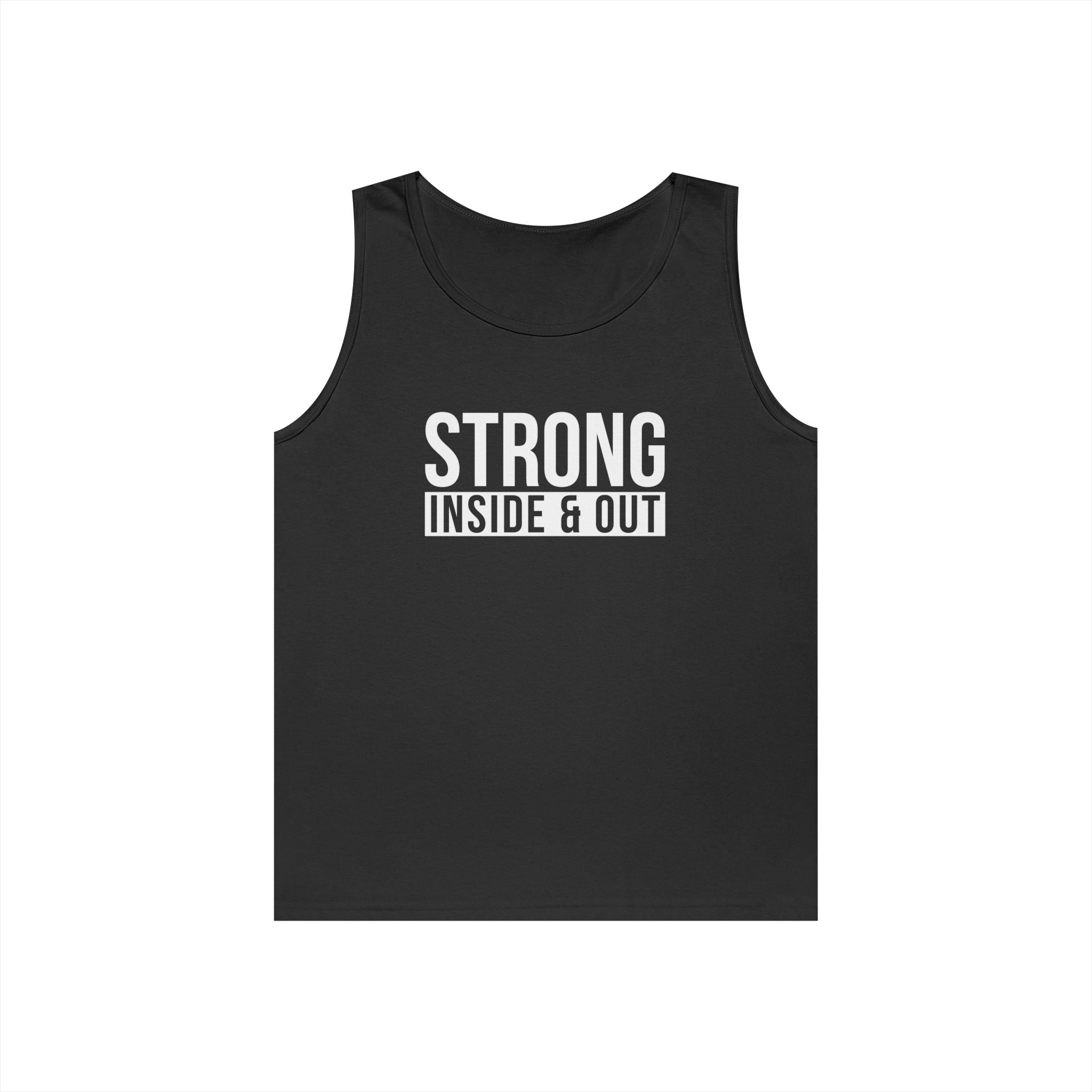 Strong Inside & Out Unisex Heavy Cotton Tank Top
