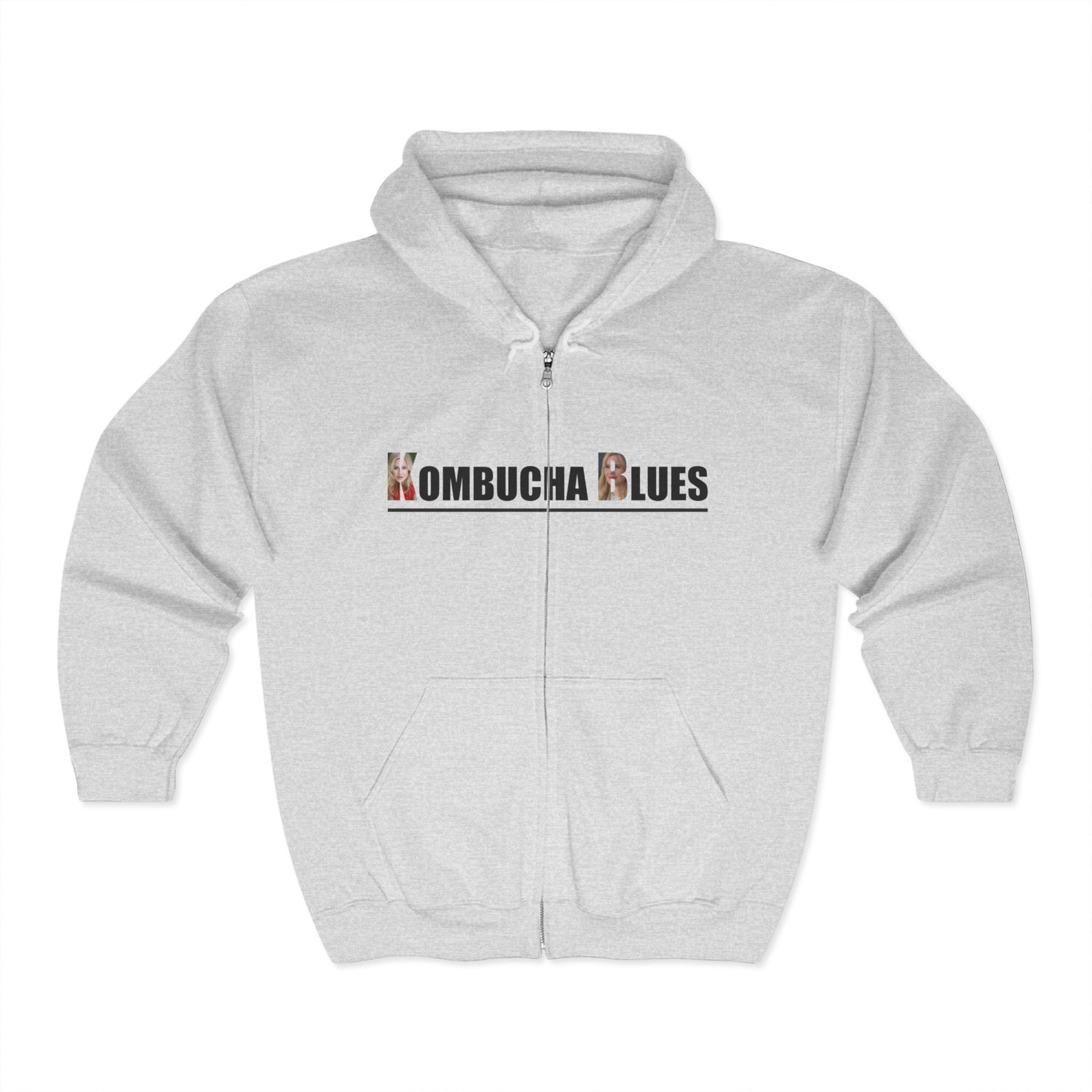 Kombucha Blues Unisex Zip Hoodie