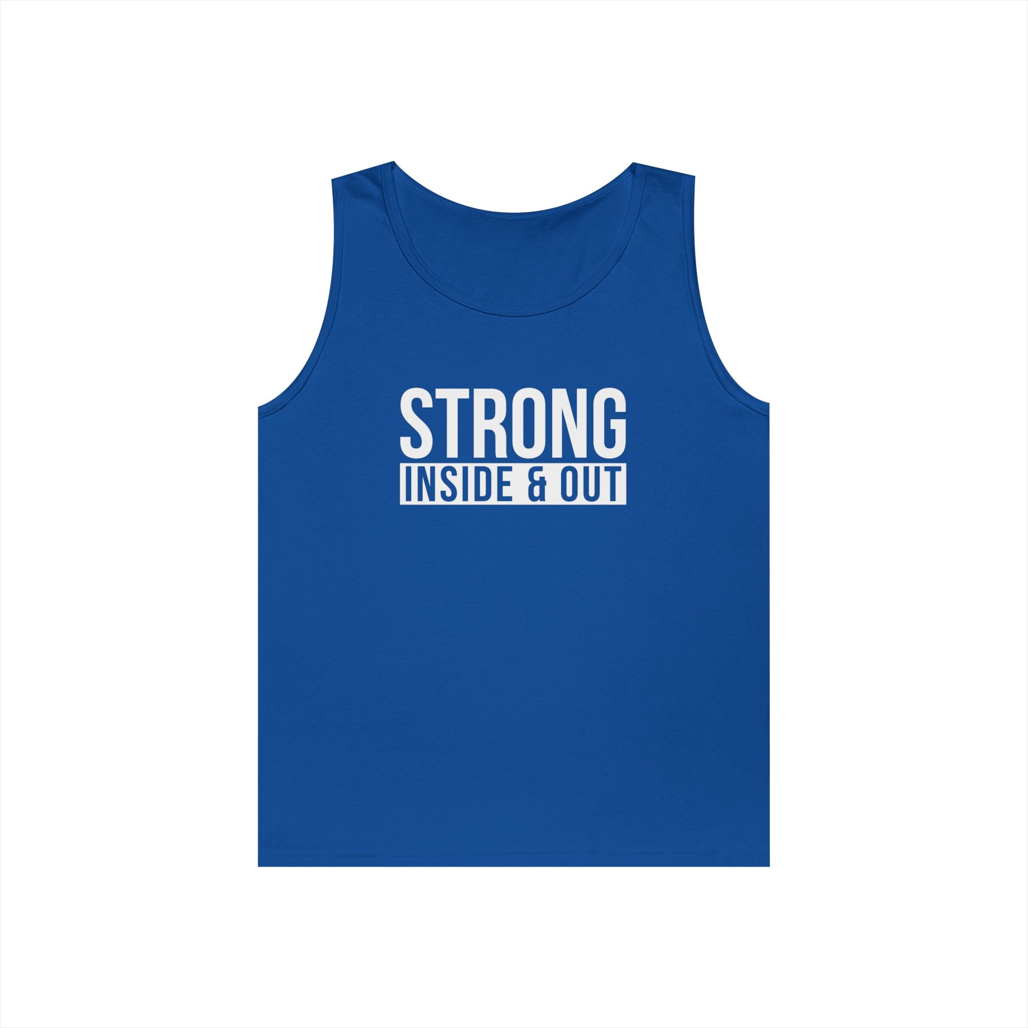 Strong Inside & Out Unisex Heavy Cotton Tank Top
