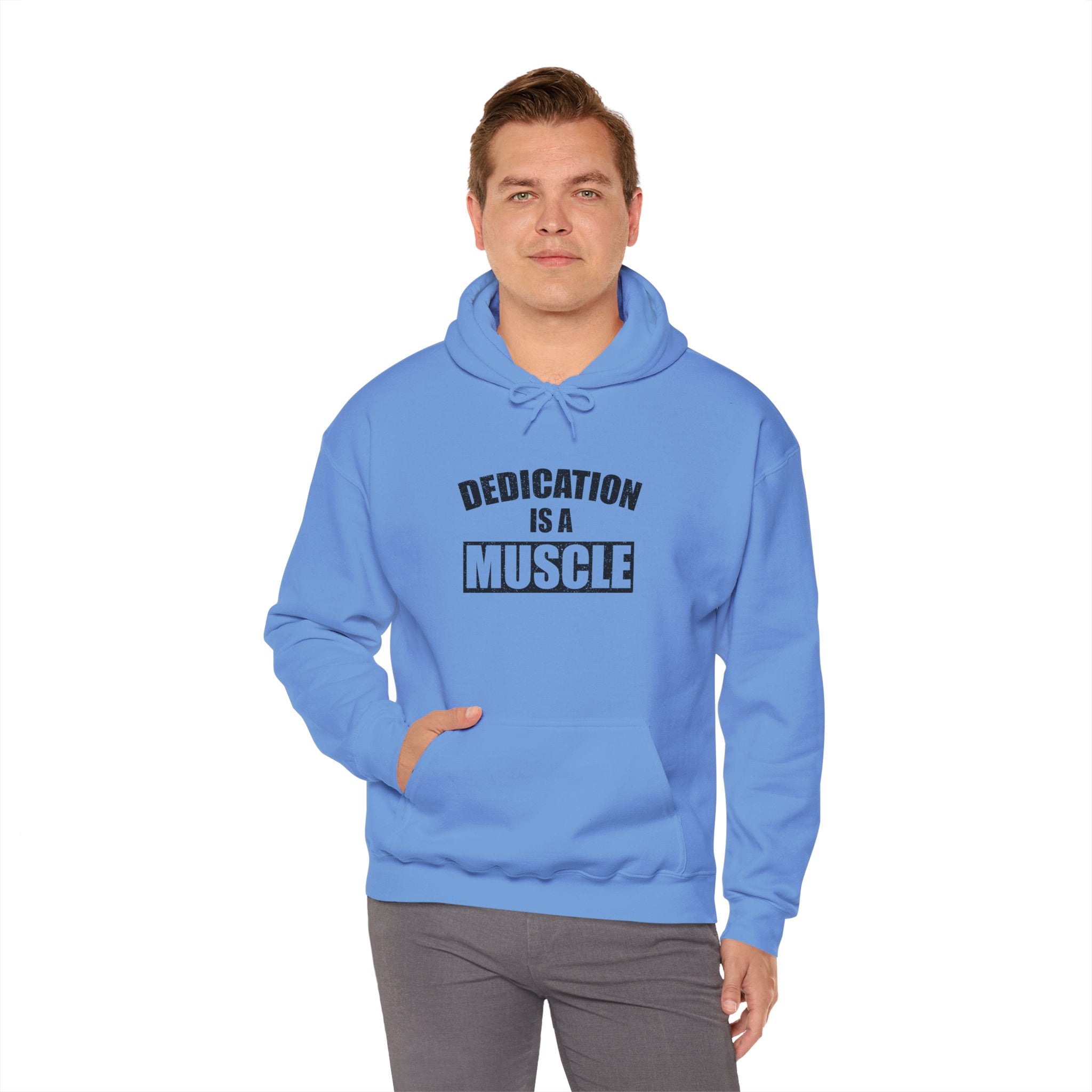 Dedication is a Muscle Unisex Hoodie