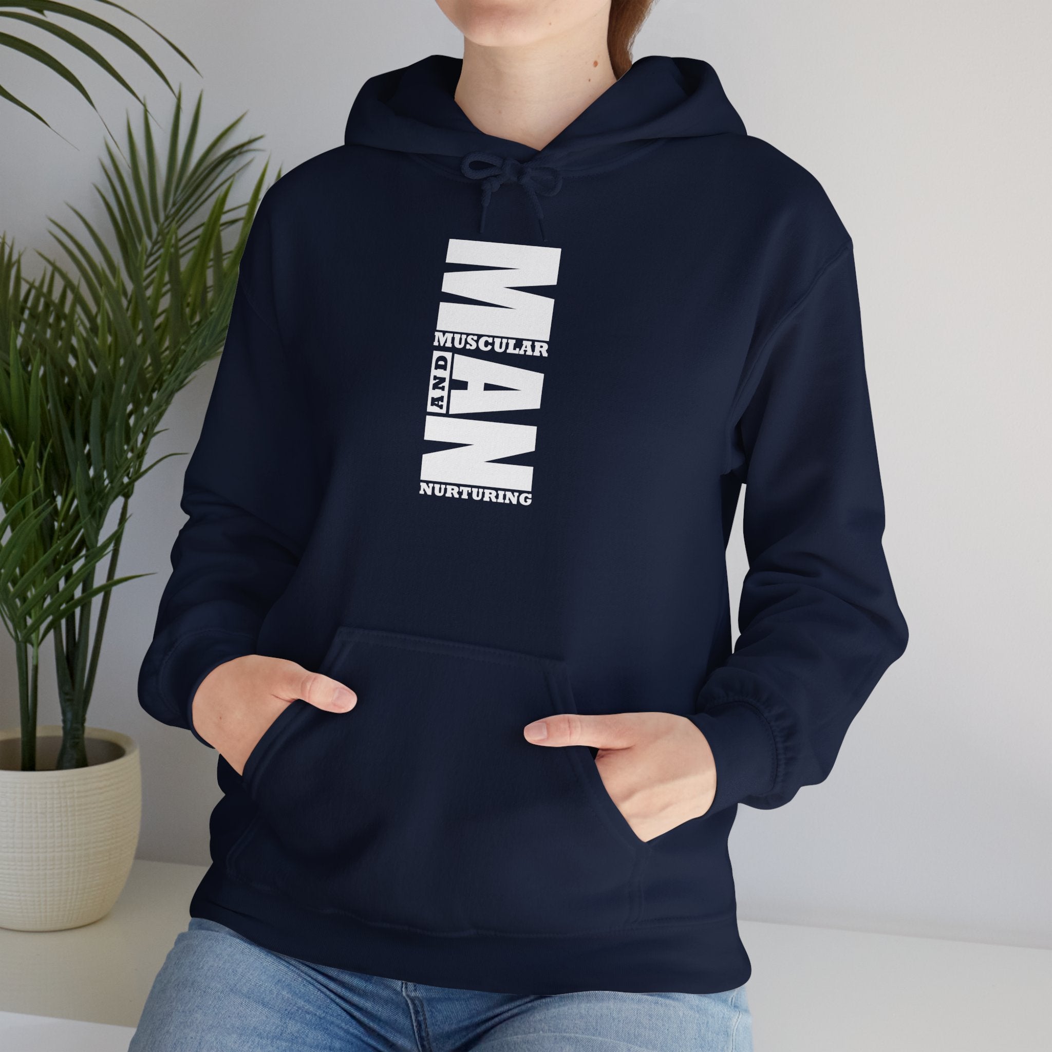 Muscular Nurturing Hoodie – Unisex Heavy Blend™ Sweatshirt for Comfort and Style