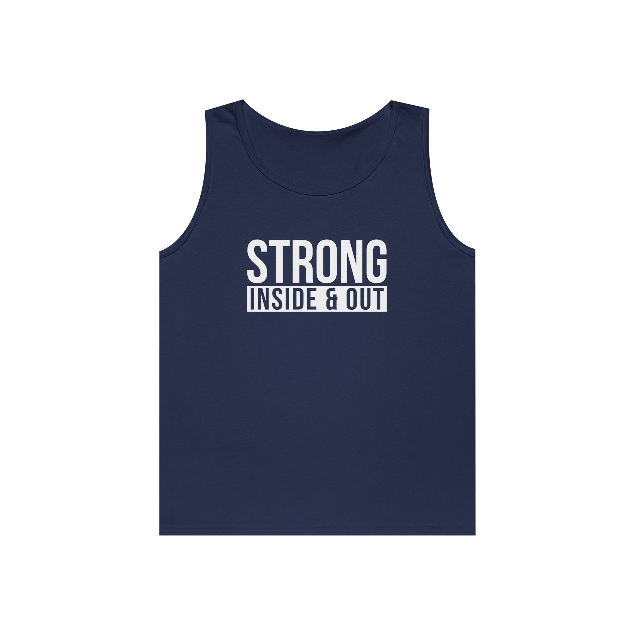 Strong Inside & Out Unisex Heavy Cotton Tank Top