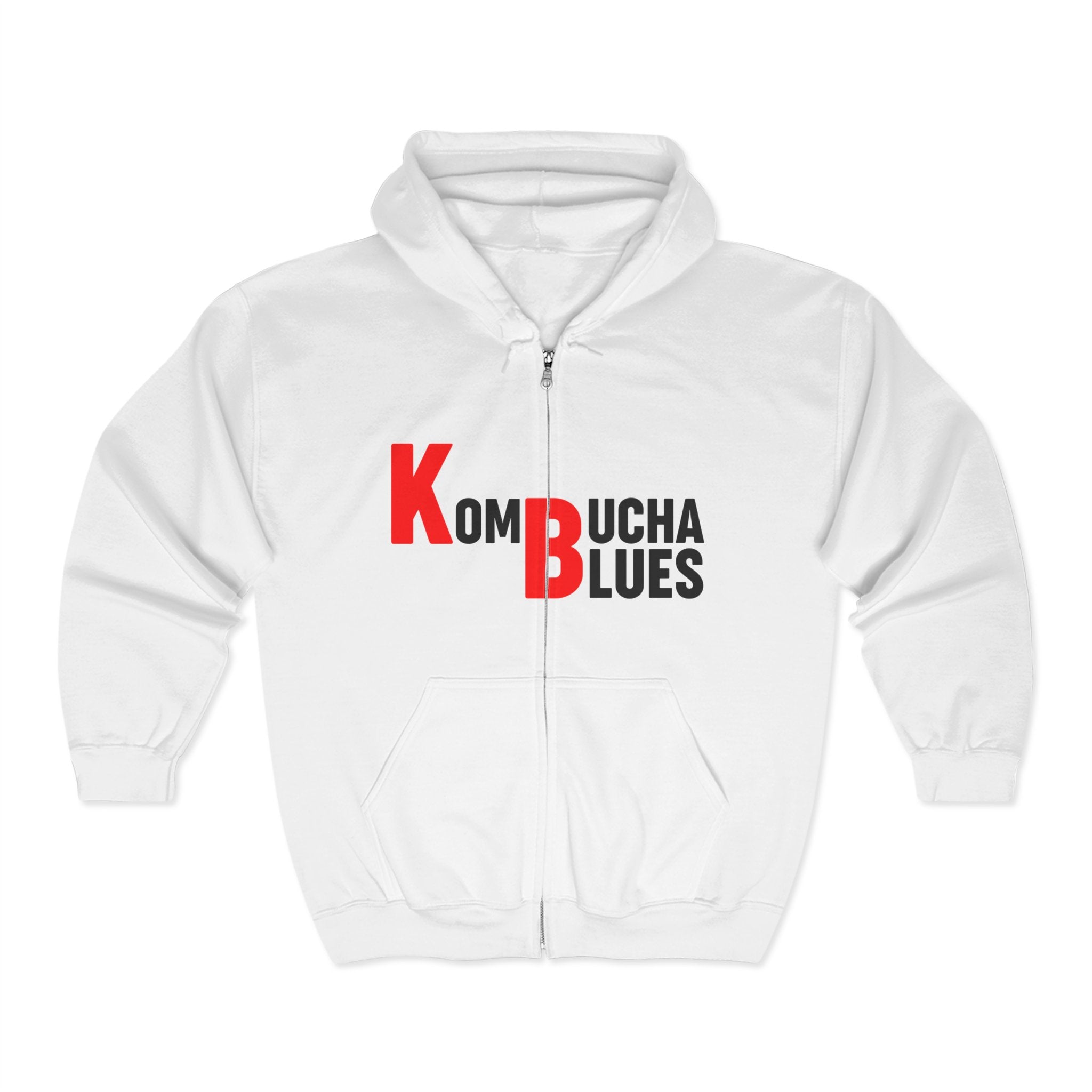 Kombucha Blues Unisex Zip Hoodie