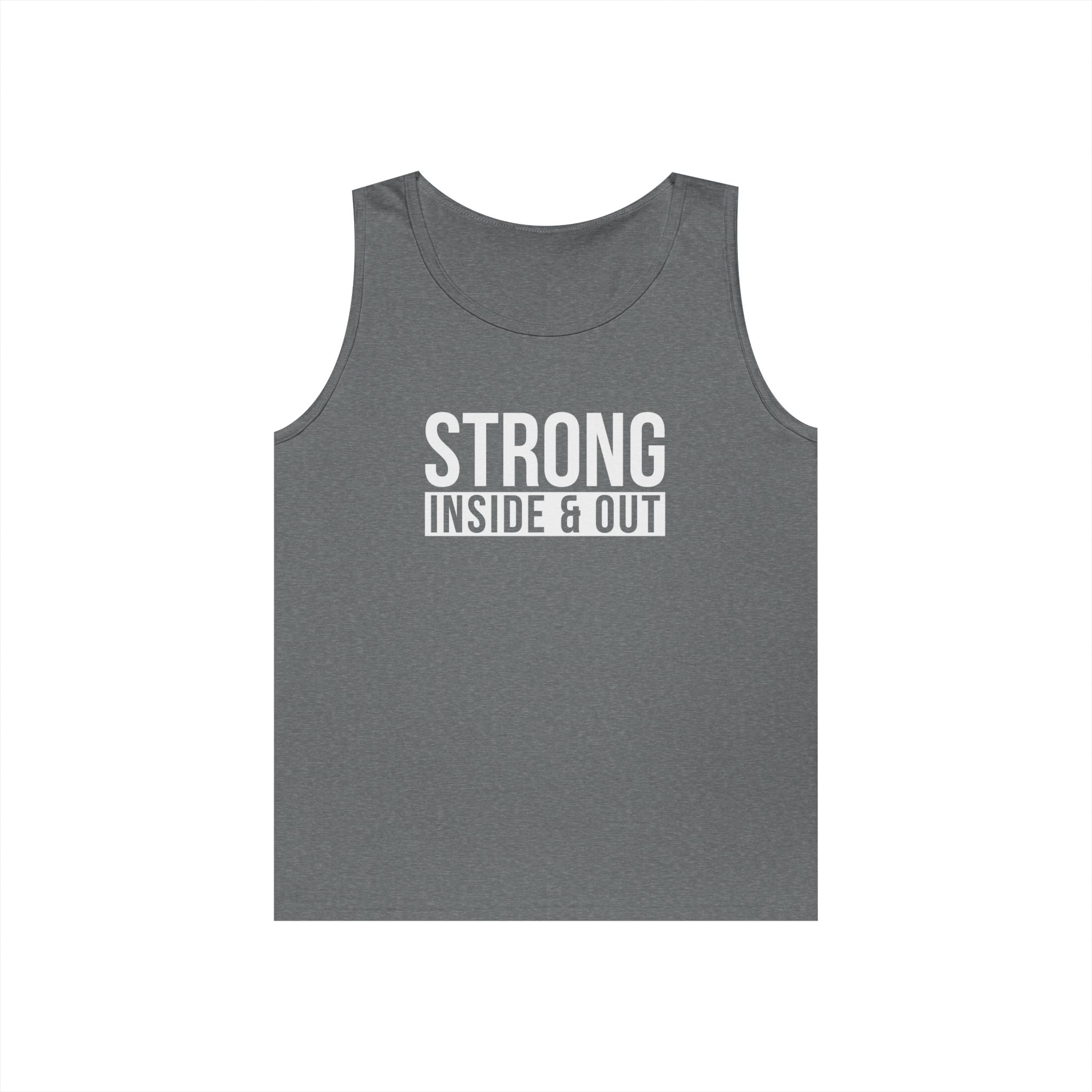 Strong Inside & Out Unisex Heavy Cotton Tank Top