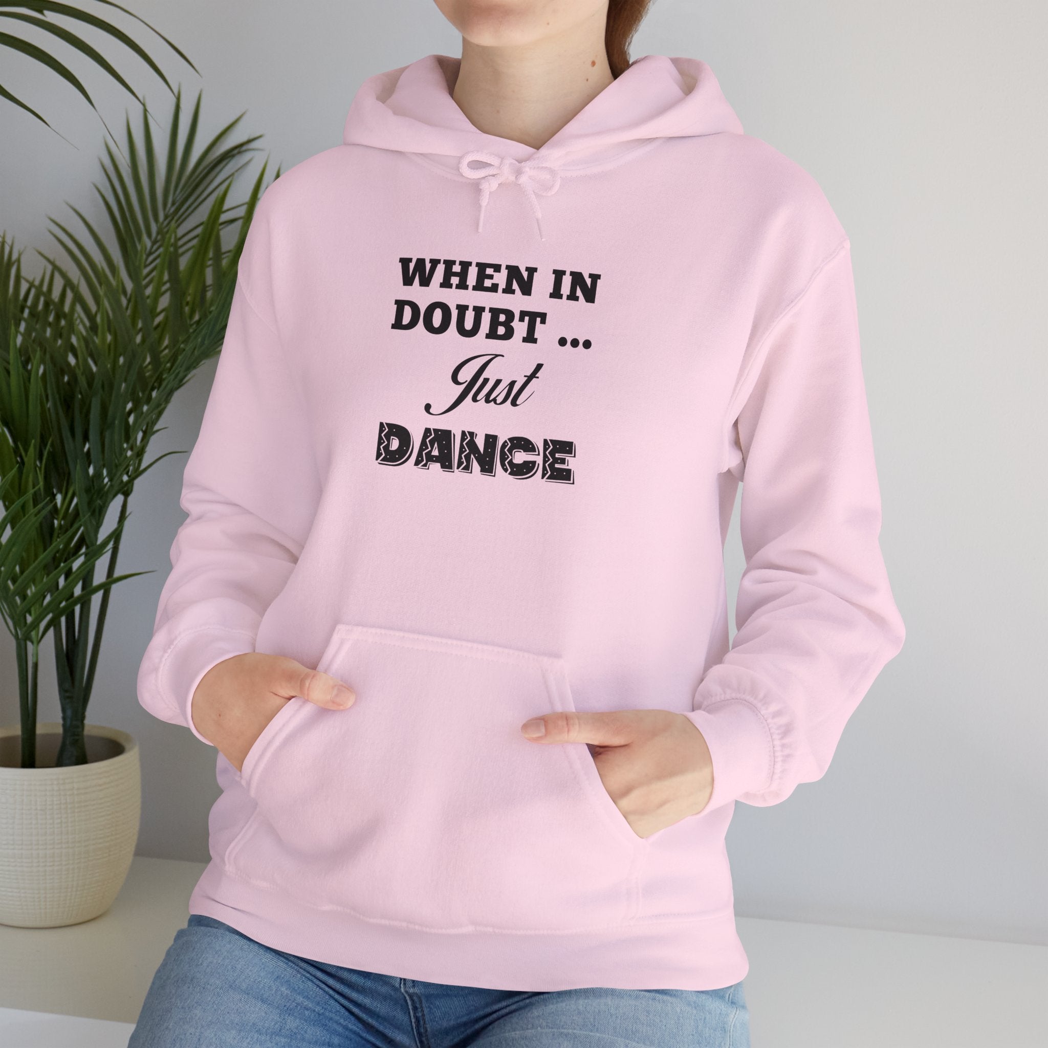 Unisex Just Dance Hoodie - Heavy Blend™ Sweatshirt for Dance Lovers