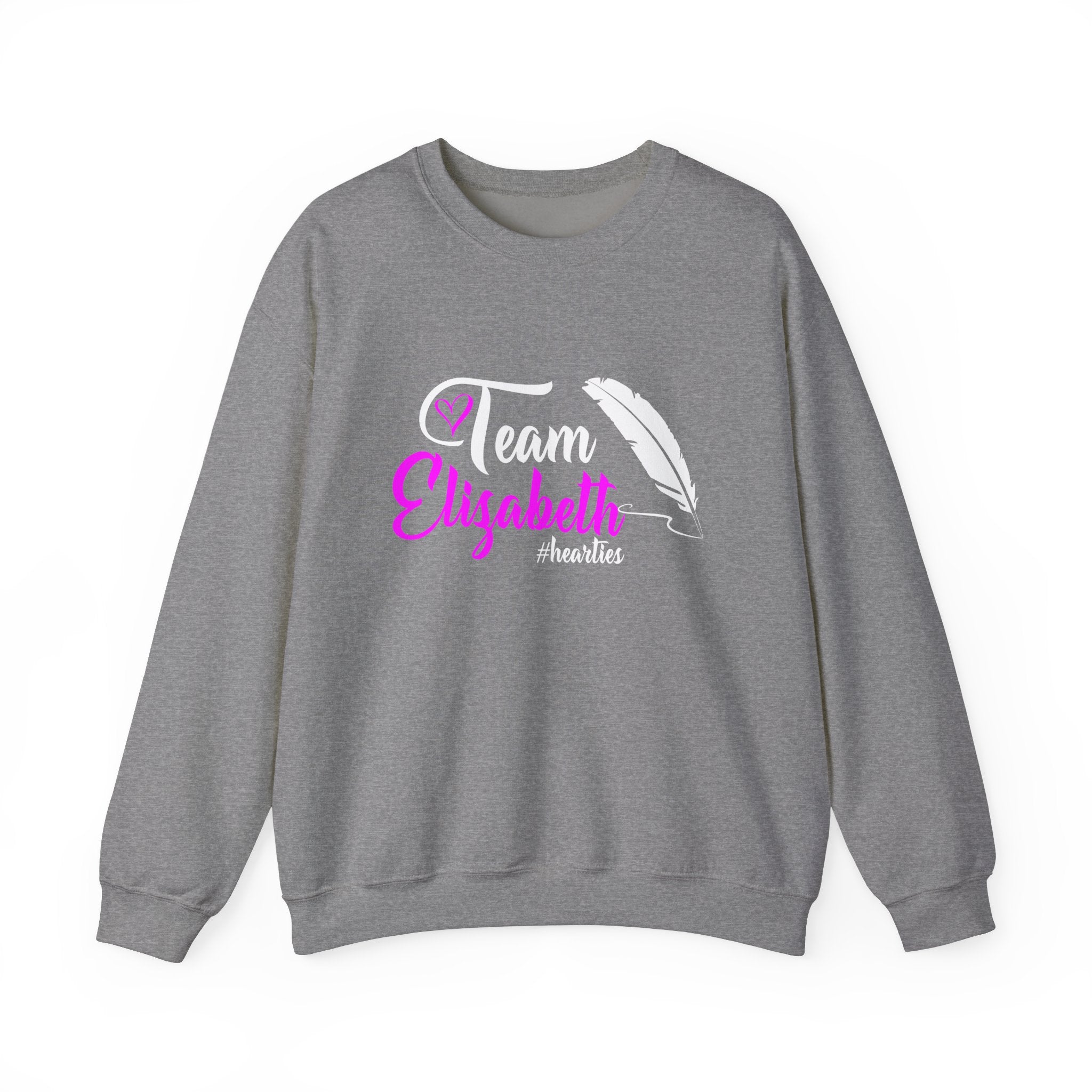 Team Elizabeth Unisex Crewneck Sweatshirt - Perfect for Supporters and Celebrations