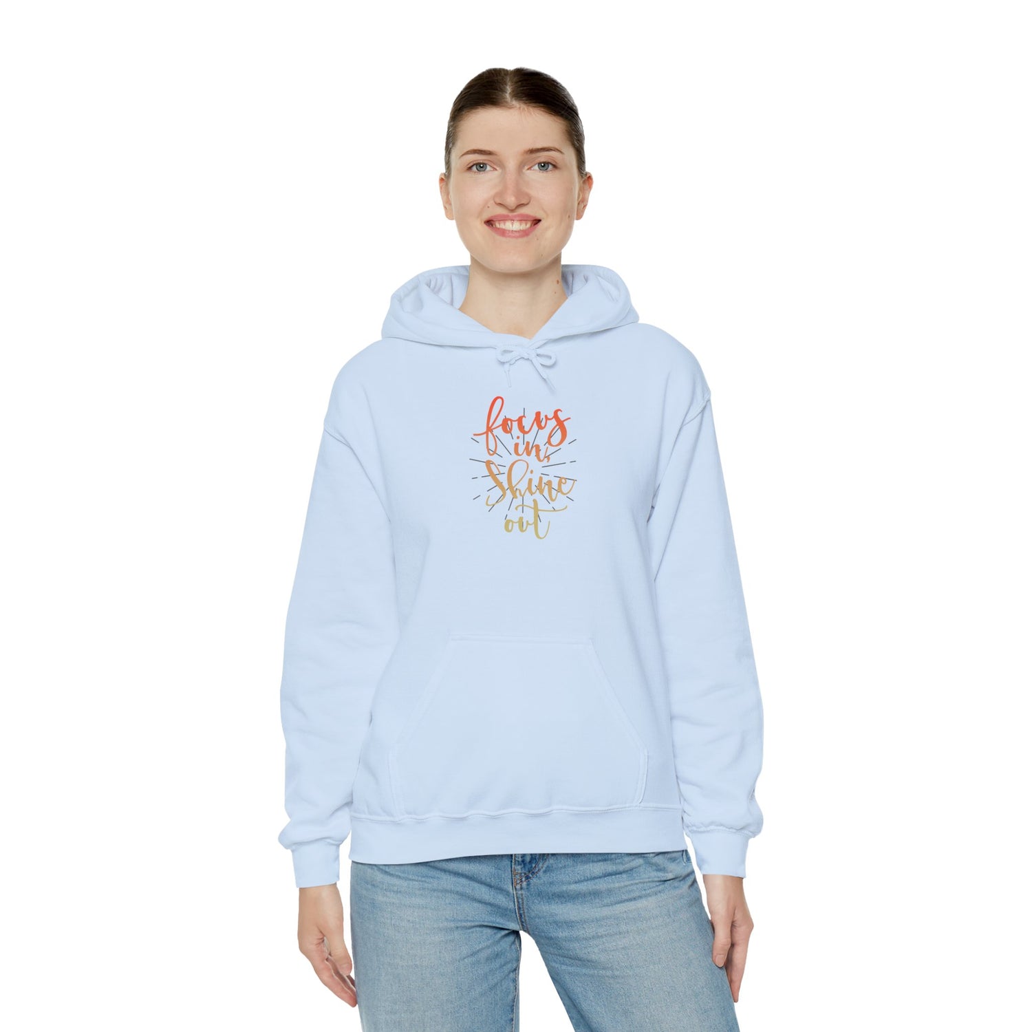 Focus in, Shine Out Unisex Hoodie