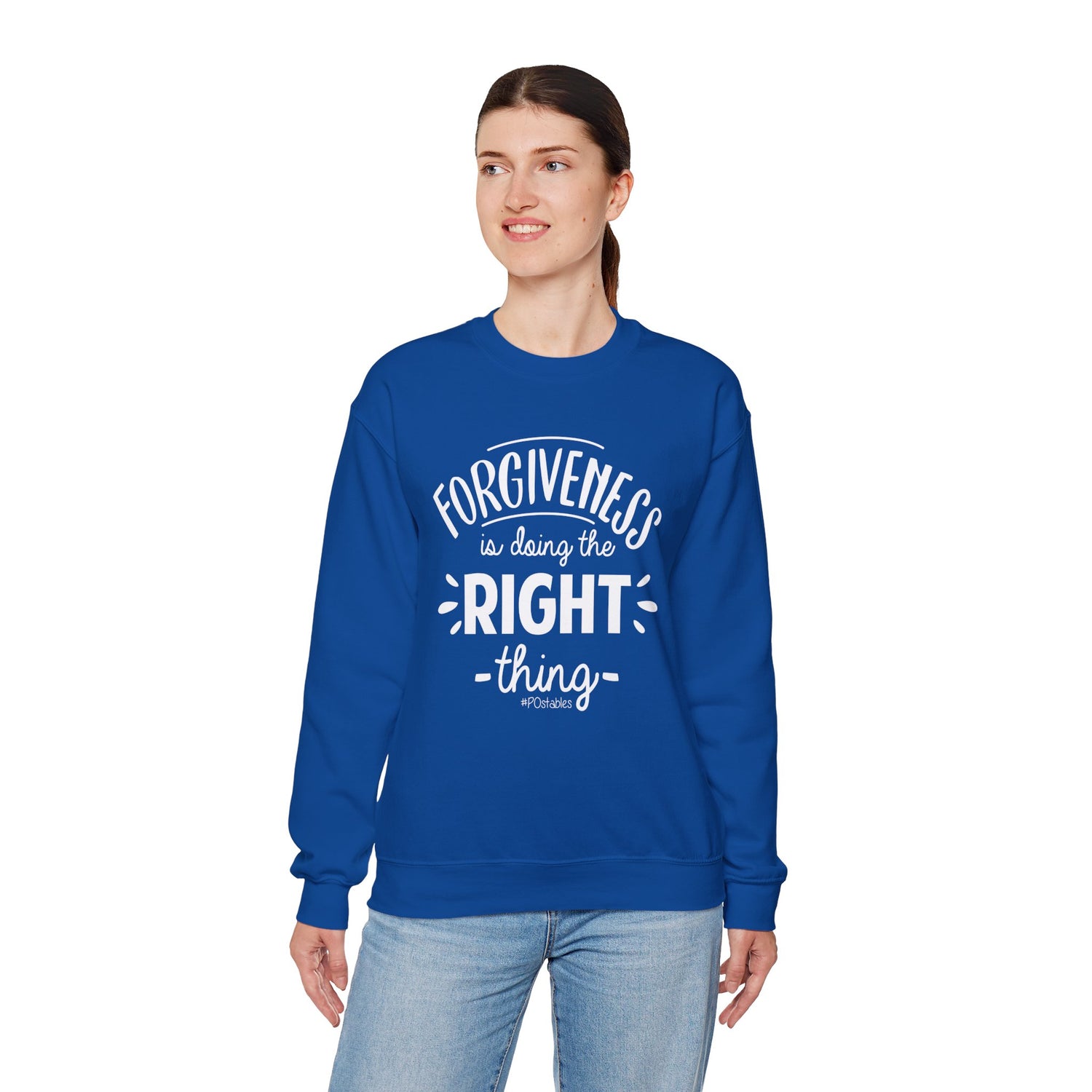 Forgiveness is Doing the Right Thing Unisex Sweatshirt